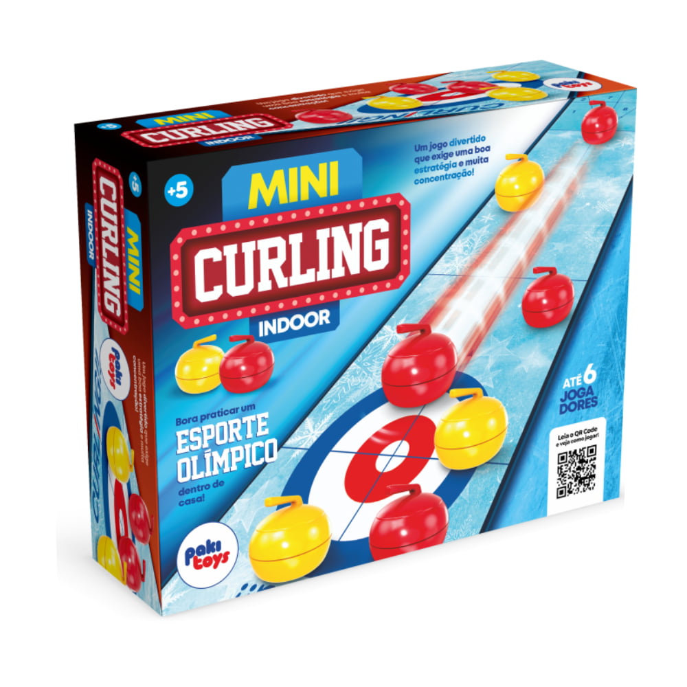 Jogo Mini Curling Indoor - Bravo Jogos