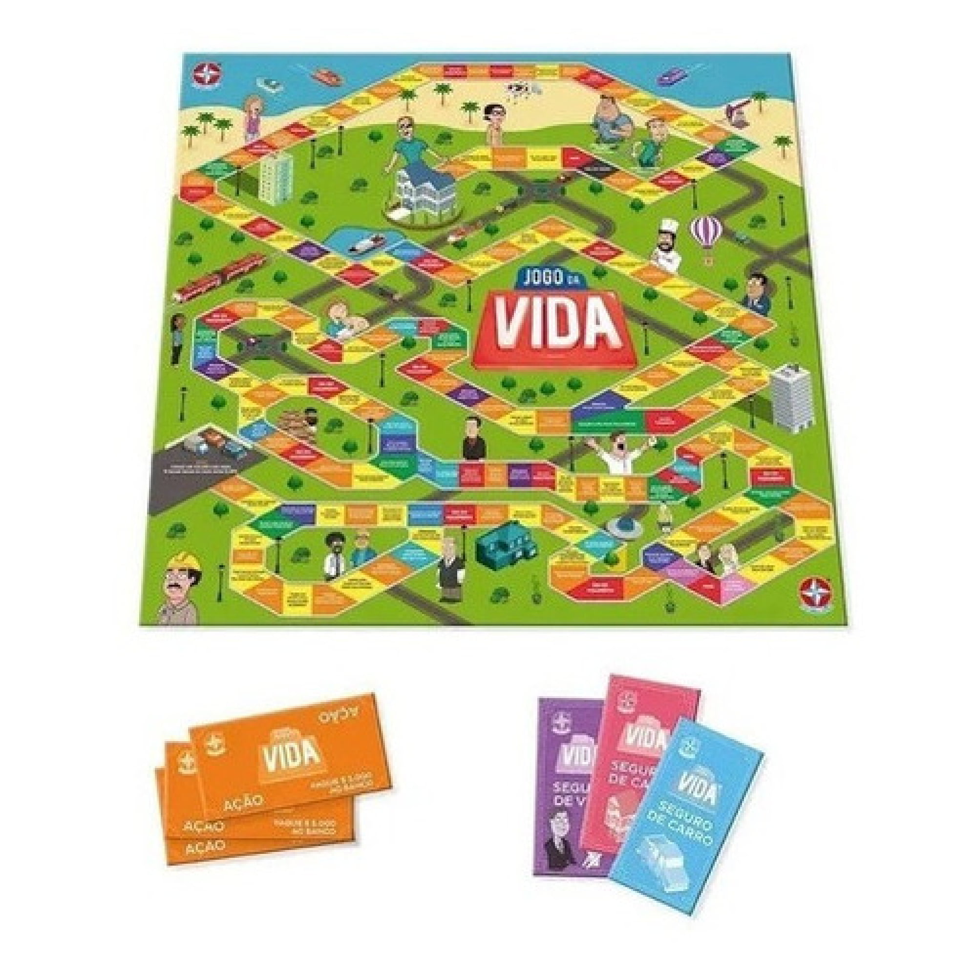 Jogo da Vida: Cartas, Board Game