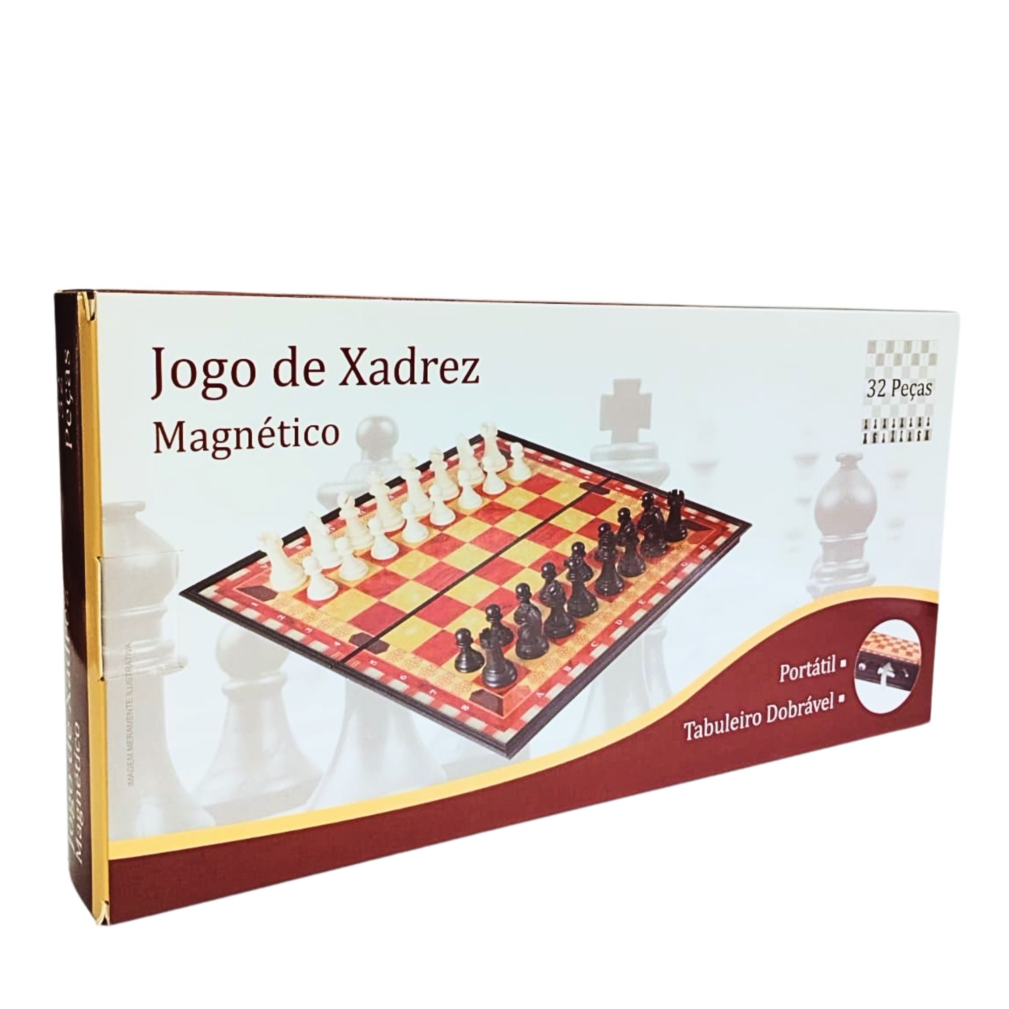 Jogo de Xadrez Magnético