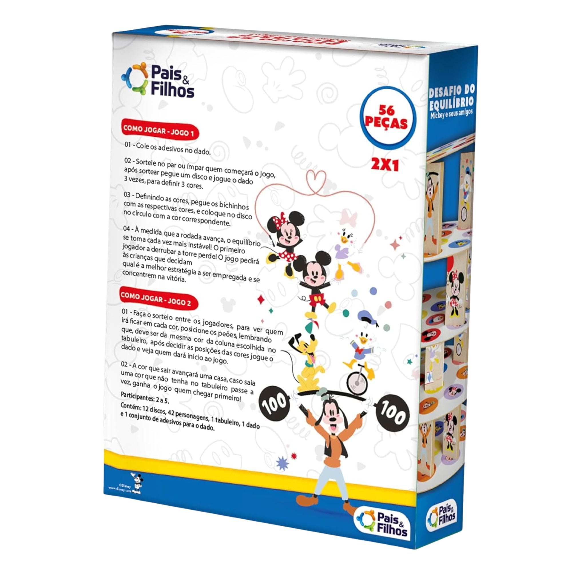 Jogo Disney Junior : Mickey - Desafio do Equilíbrio - Bravo Jogos