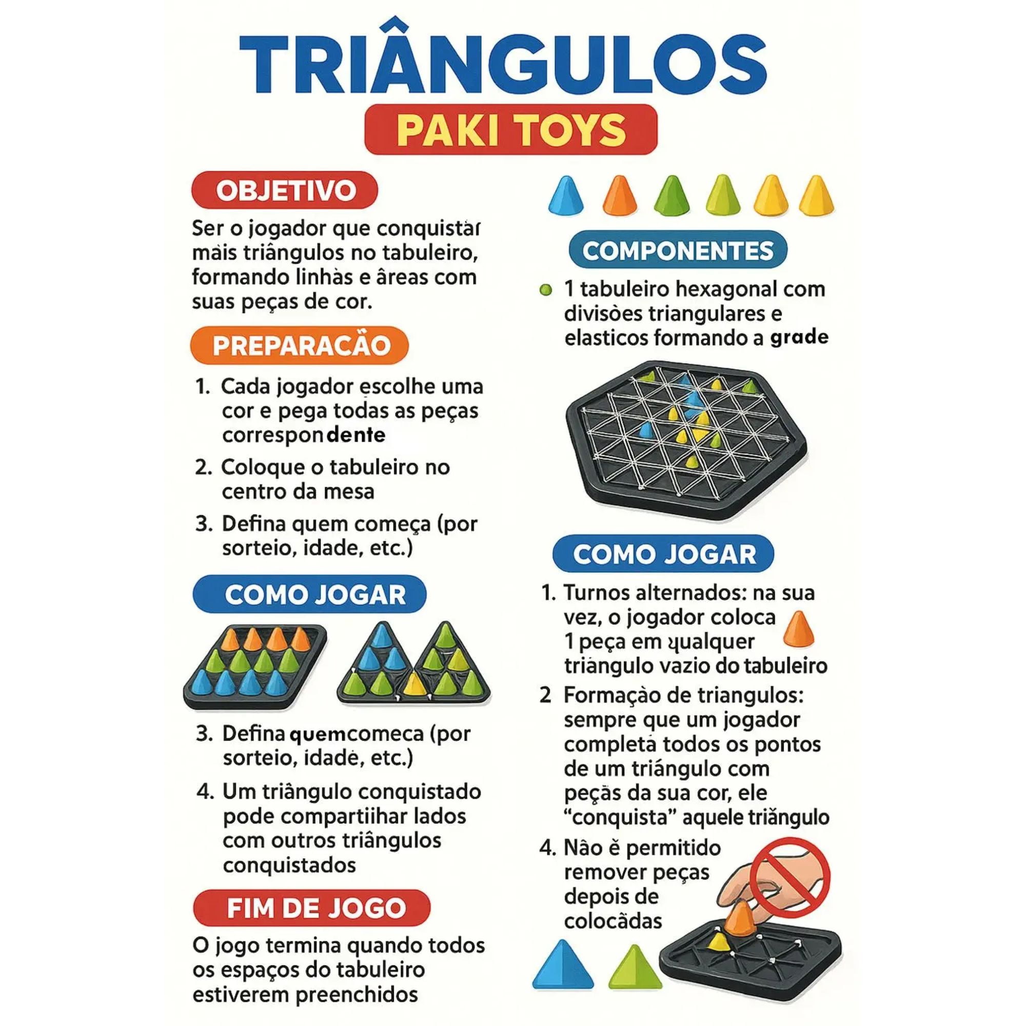 Jogo Dos Triângulos - Bravo Jogos