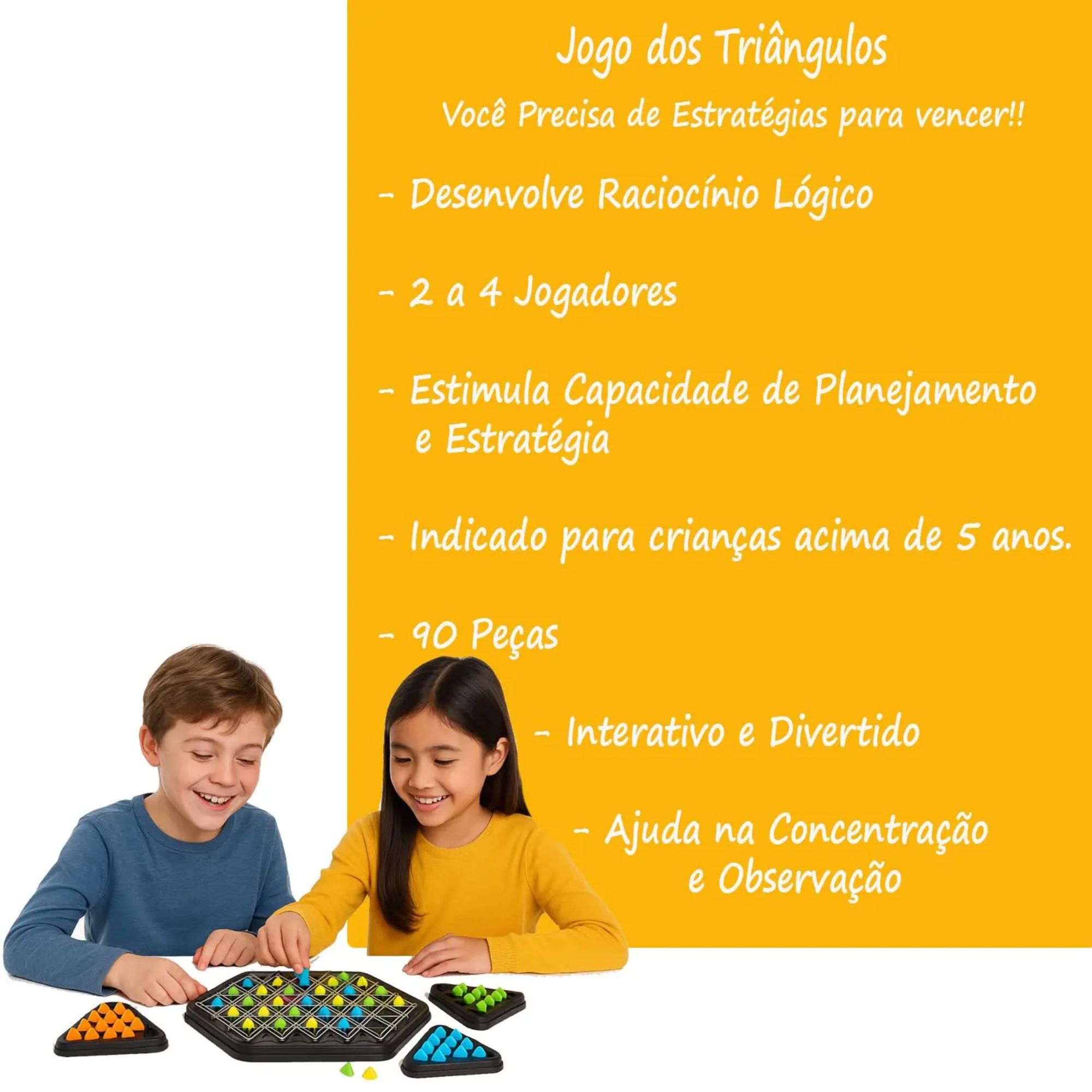 Jogo Dos Triângulos - Bravo Jogos