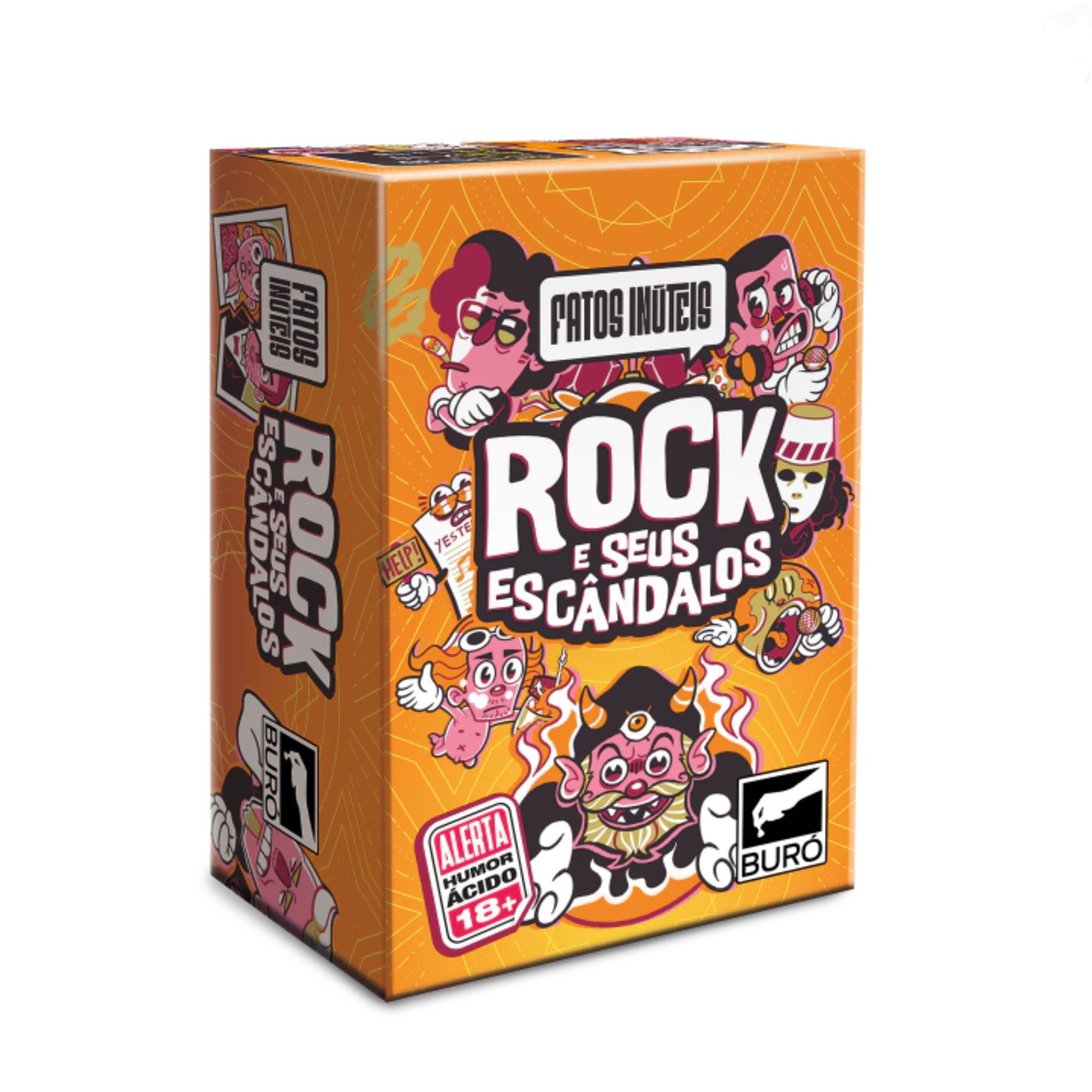 Jogo Fatos Inúteis: Rock e Seus Escândalos