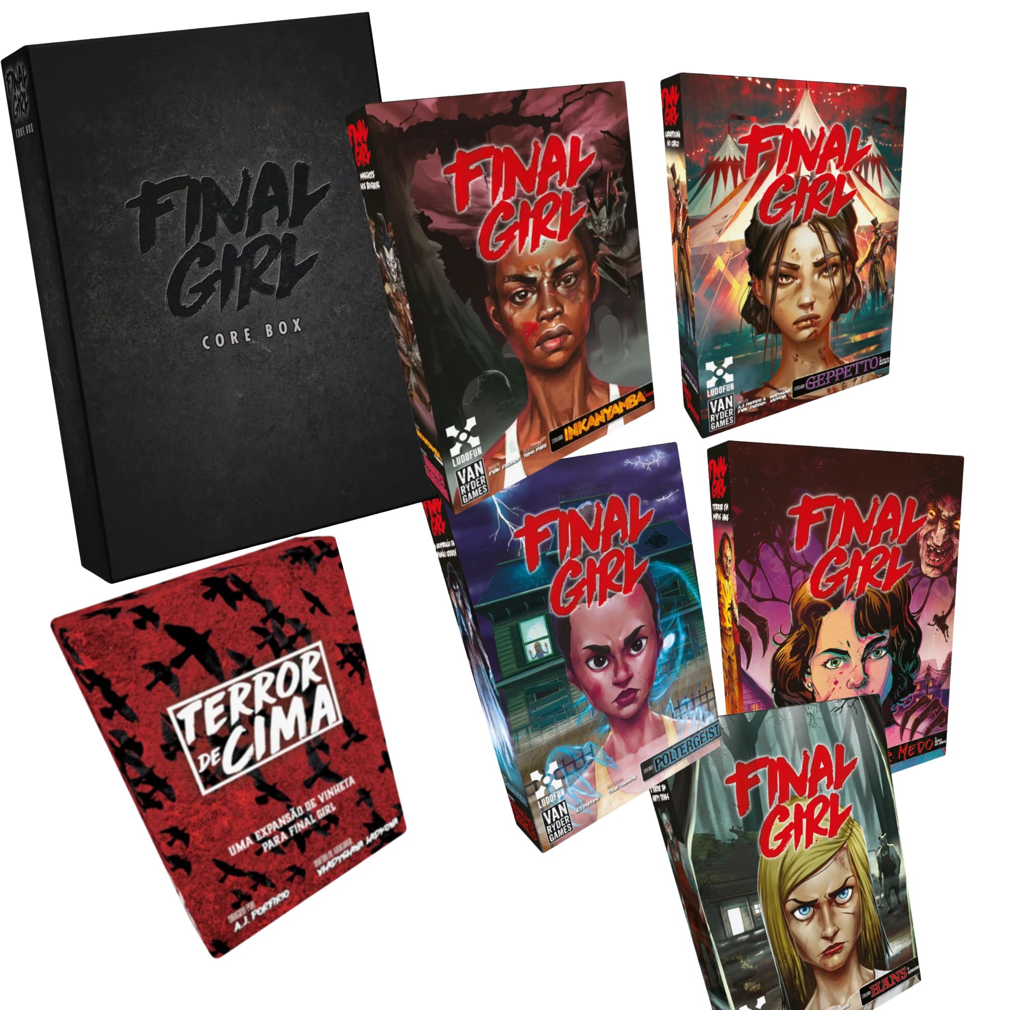 Jogo Final Girl - Horror Total