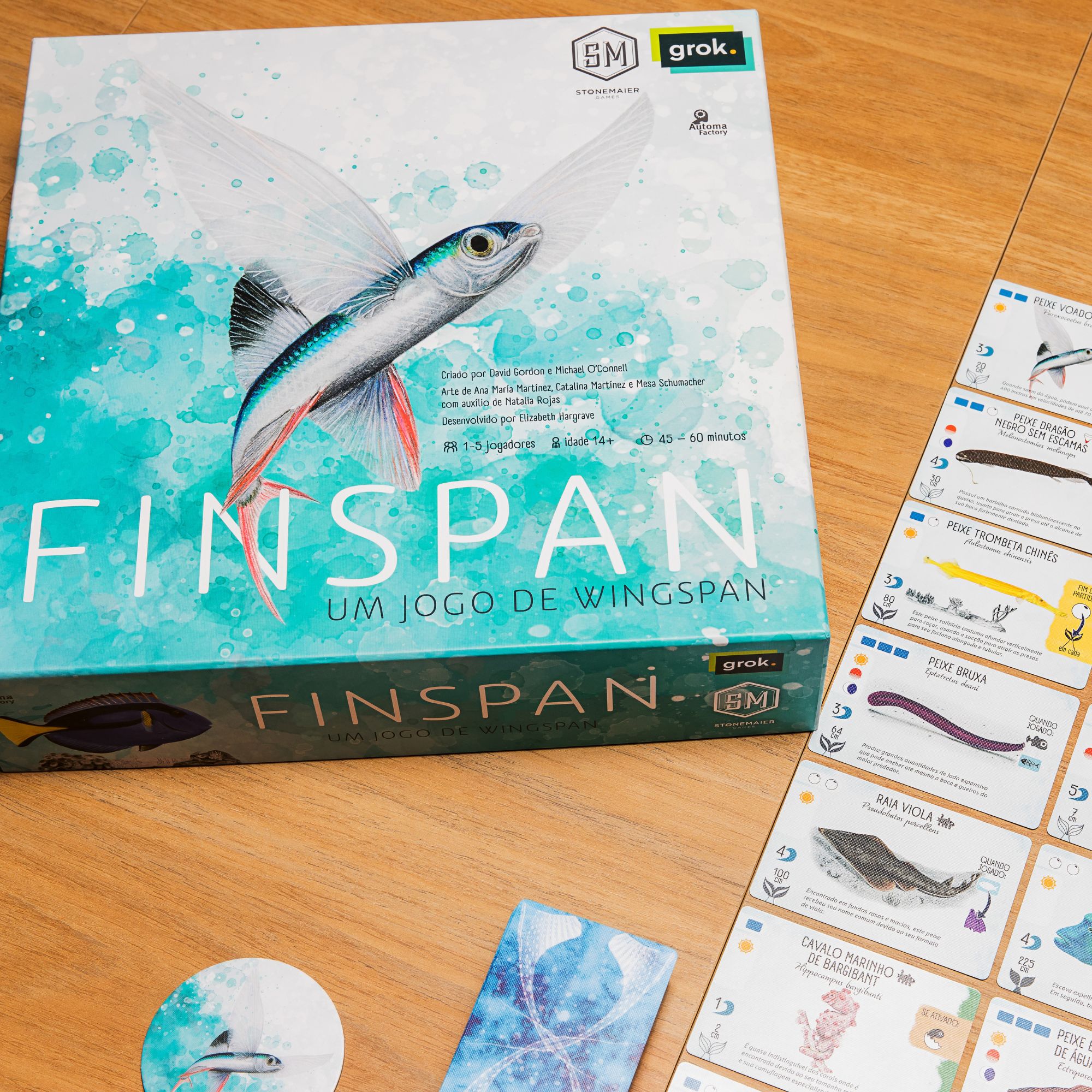 Jogo Finspan - Um Jogo Wingspan - Bravo Jogos