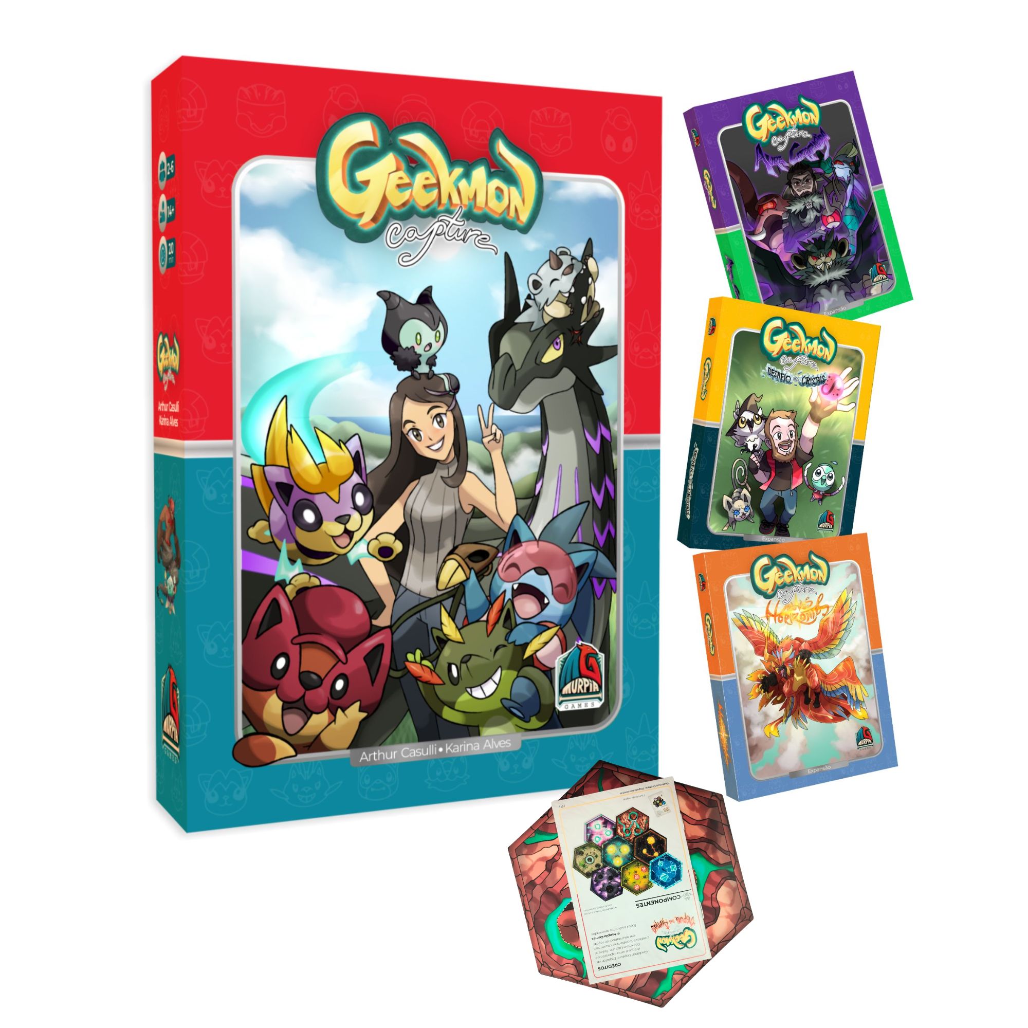 Jogo Geekmon Capture - Bravo Jogos