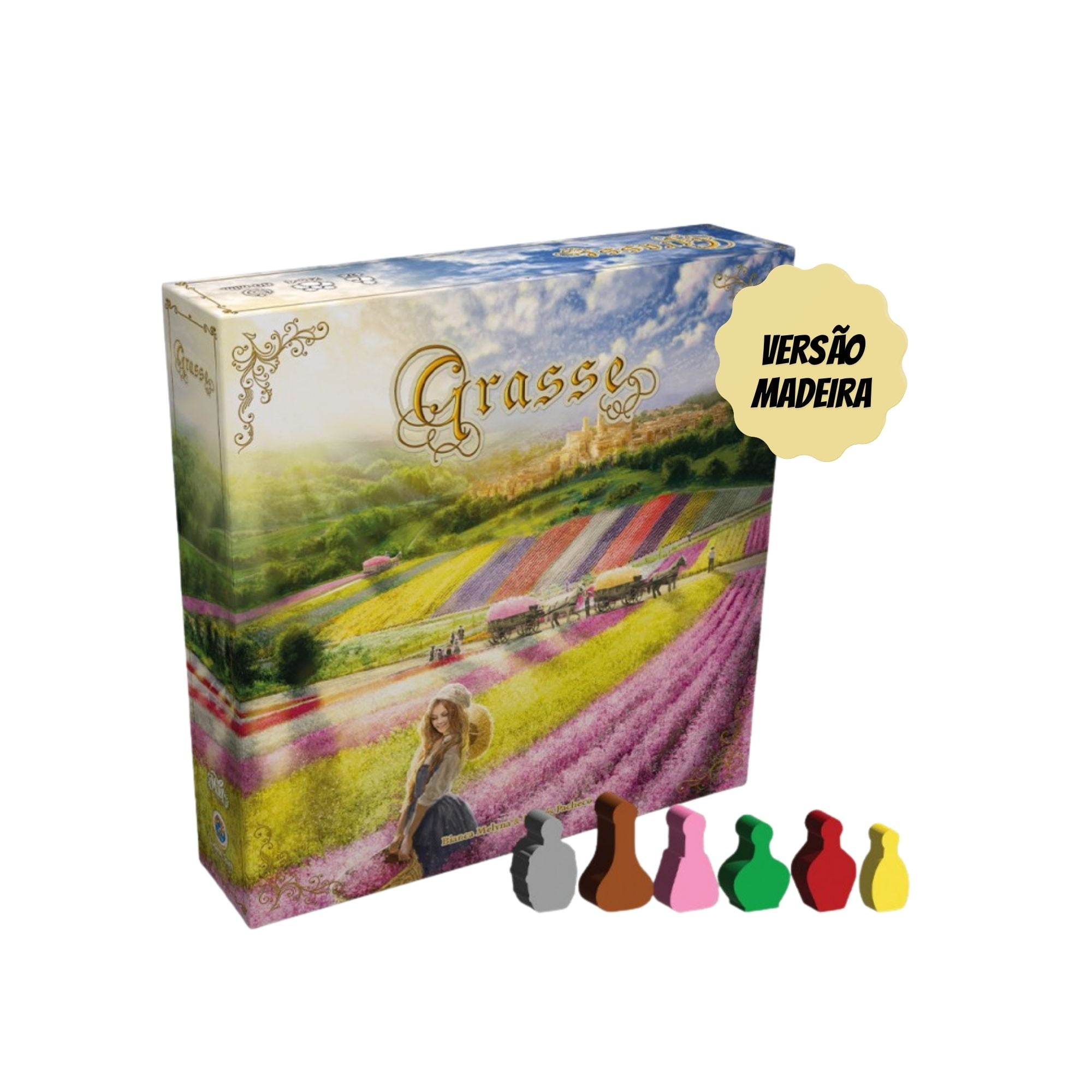 Jogo Grasse 2ª Edição - Versão Madeira