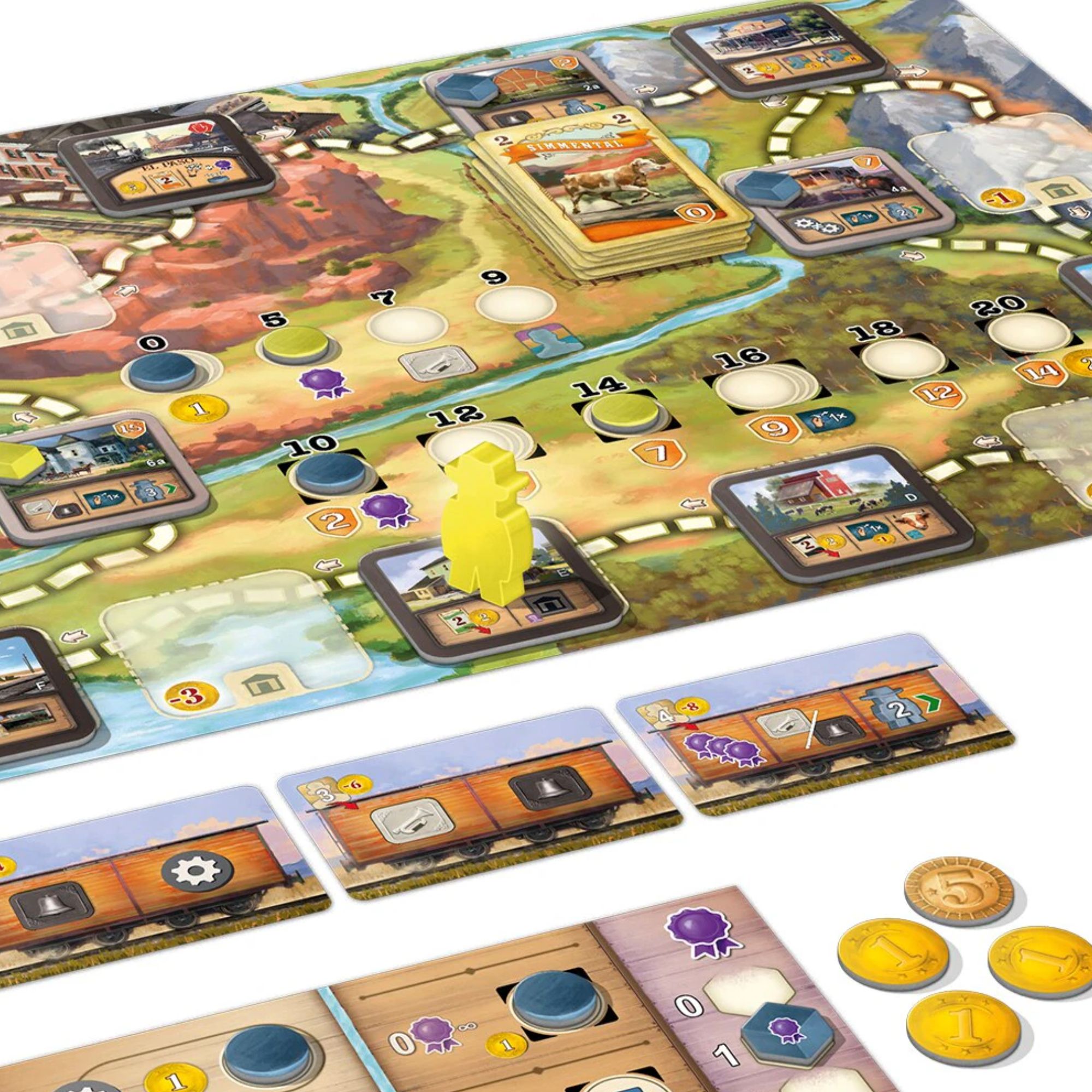 Jogo Great Western Trail : El Paso - Bravo Jogos