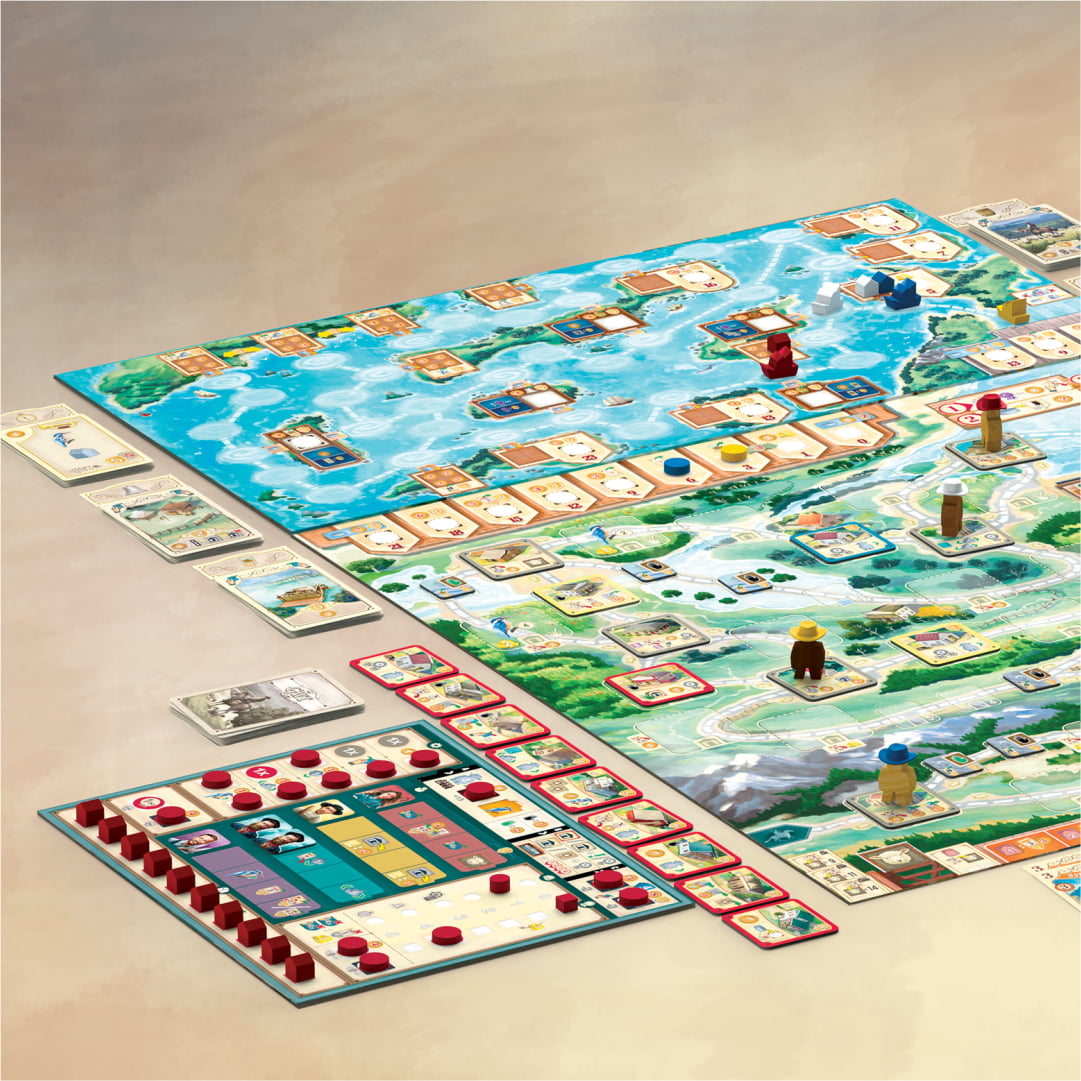 Jogo Great Western Trail : Nova Zelândia *Avariado - Bravo Jogos