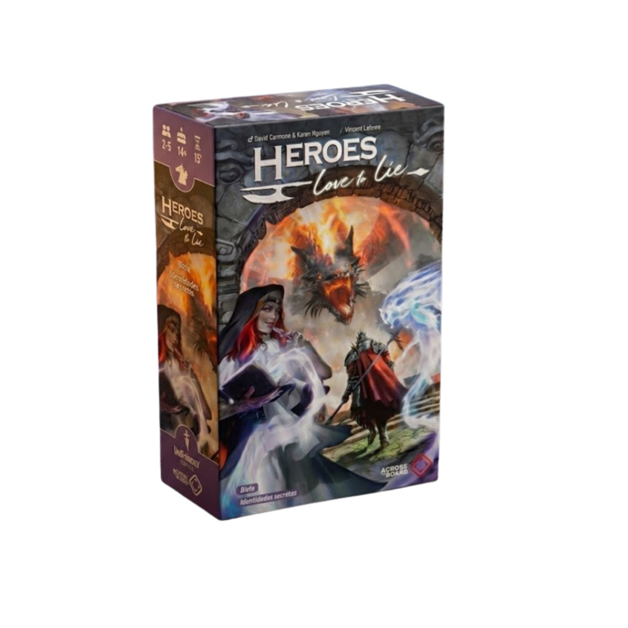 Jogo Heroes - Love to Lie - Sleeves incluso