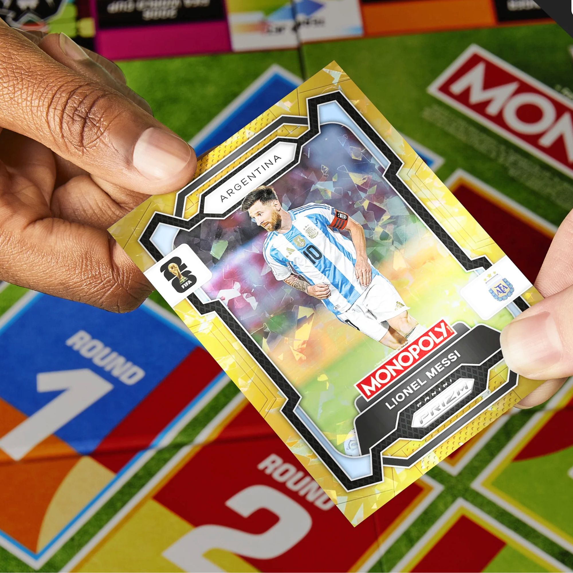 Jogo Monopoly Panini Prizm Fifa Edition Core Game (Legends + 2026