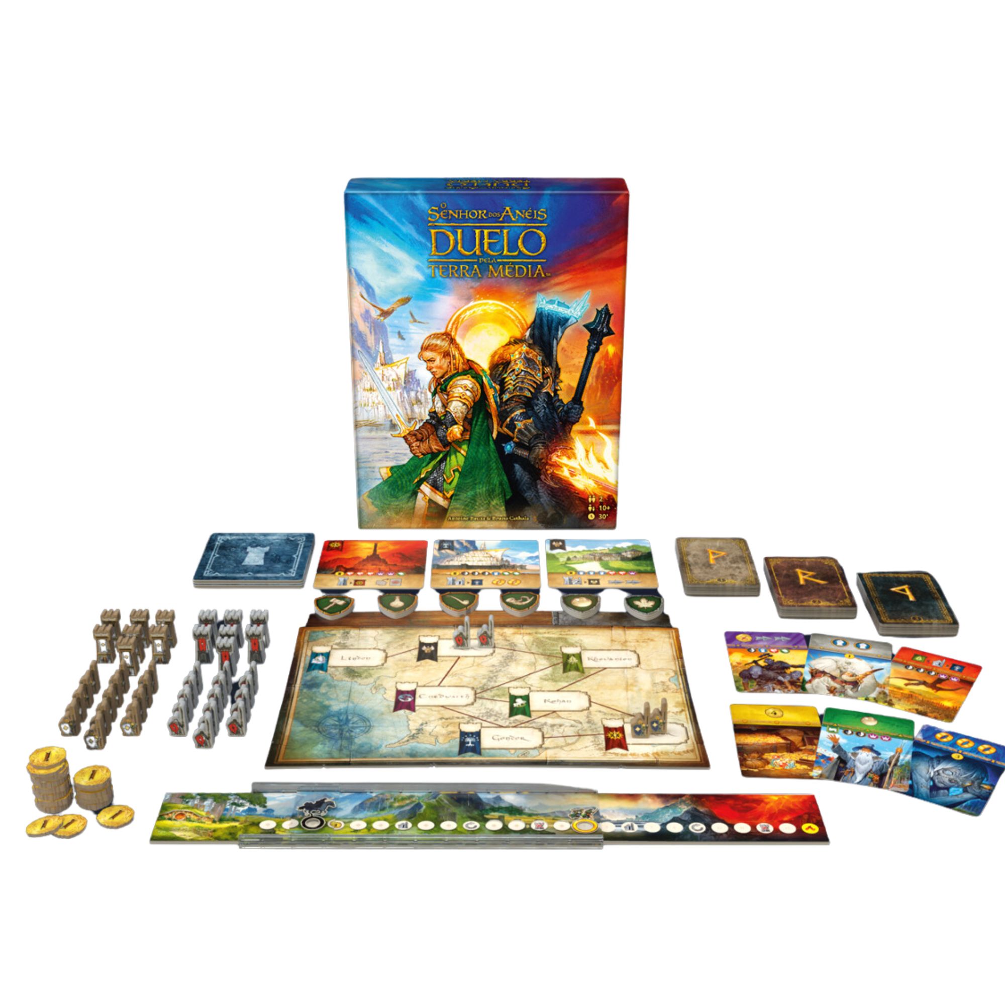 Jogo O Senhor dos Anéis : Duelo pela Terra Média - Bravo Jogos