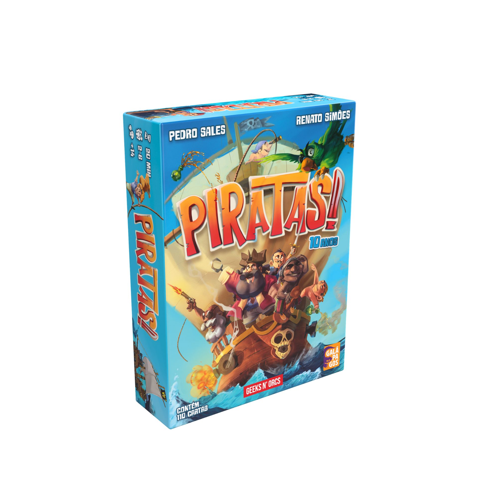 Jogo Piratas! 10 Anos - 3ª Edição