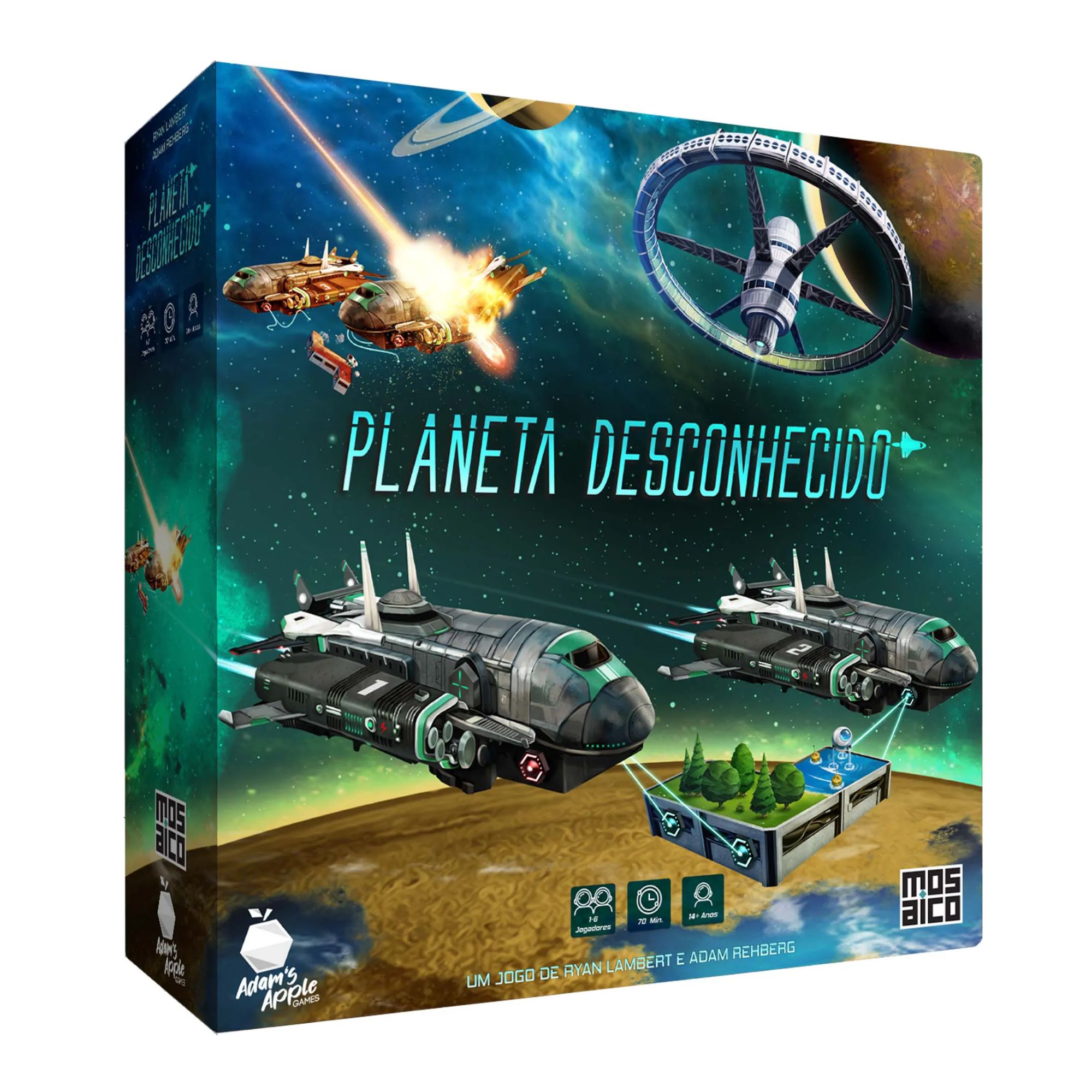 Jogo Planeta Desconhecido + Sleeves Grátis