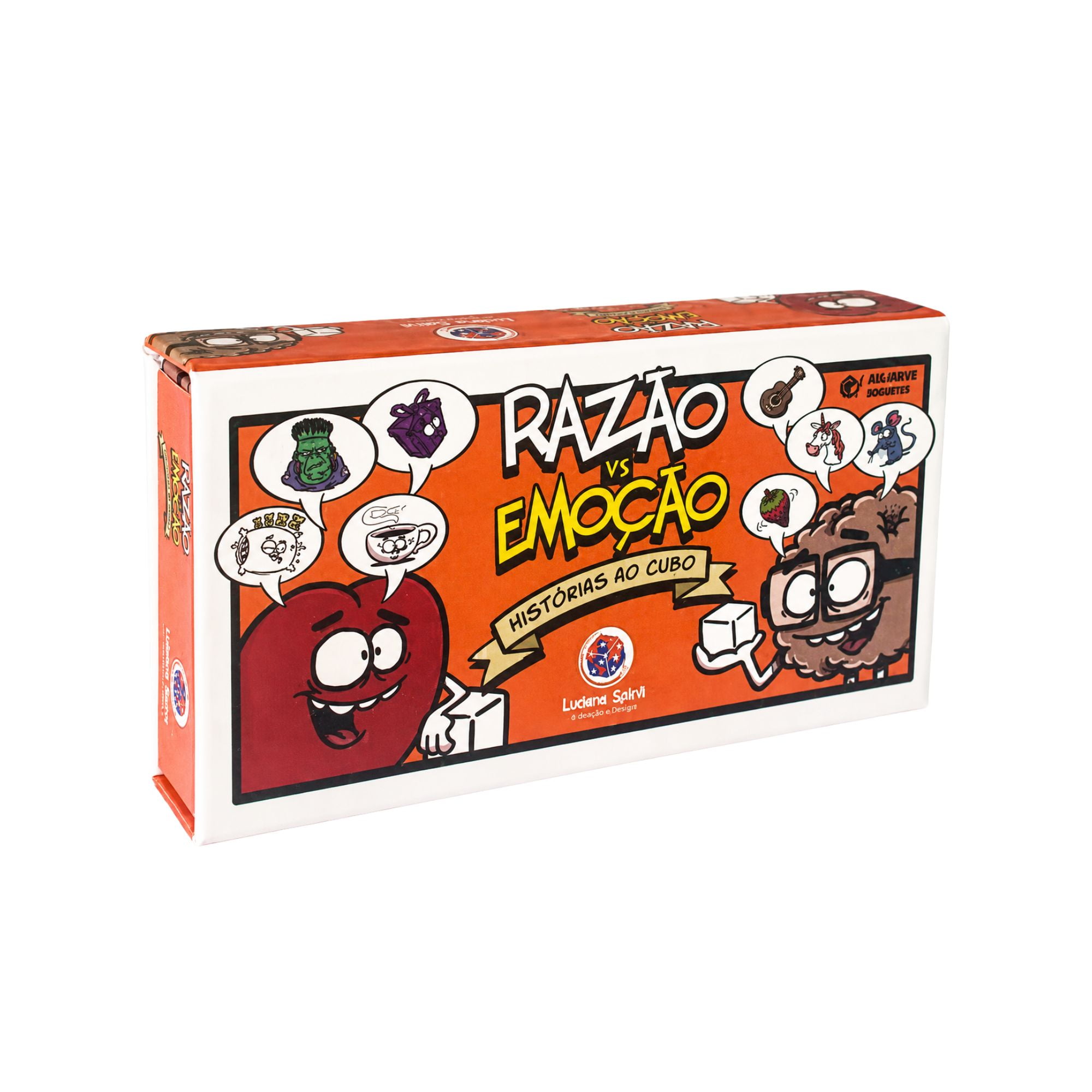 Jogo Razão vs Emoção - Histórias ao Cubo