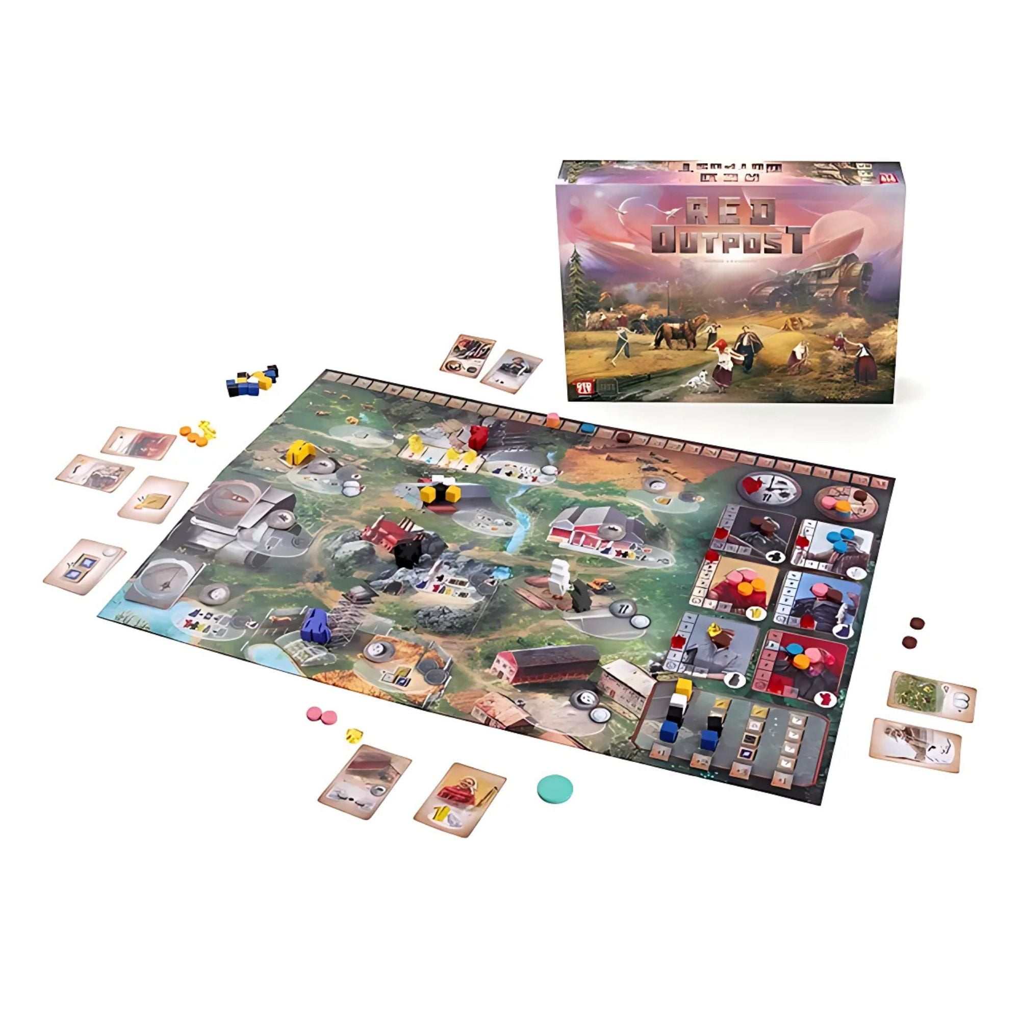 Red Outpost Limited Edition ボードゲーム Jogo Red Outpost - Bravo Jogos