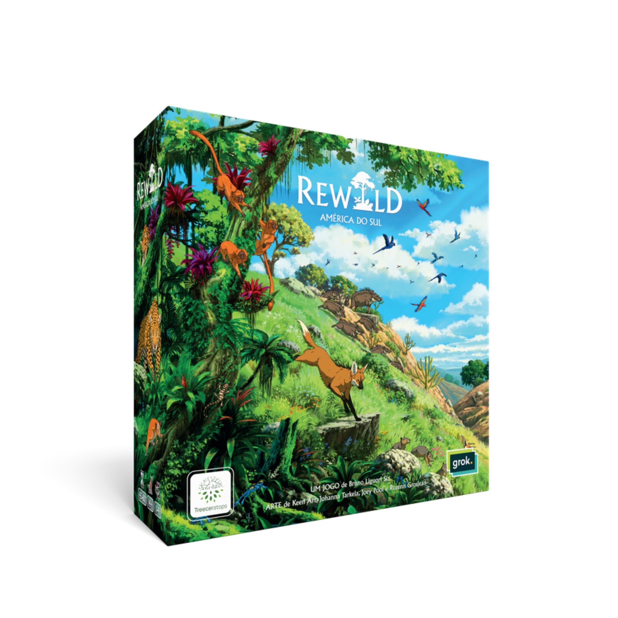 Jogo Rewild : América do Sul 