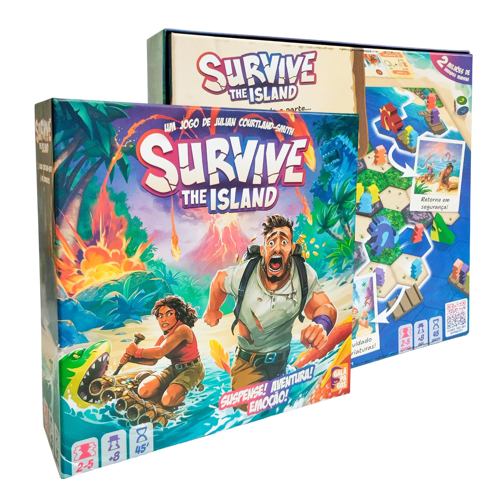 Jogo Survive : The Island (Edição Revisada) - Bravo Jogos