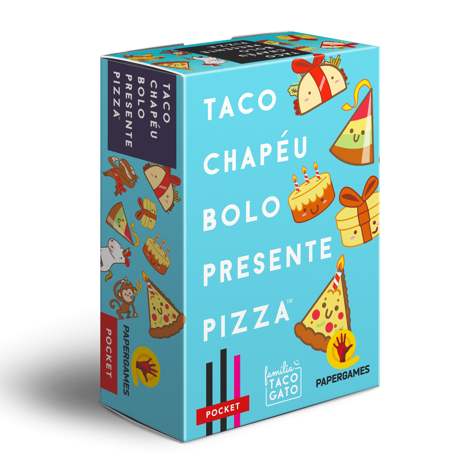 Taco Chapéu Bolo Presente Pizza Jogo