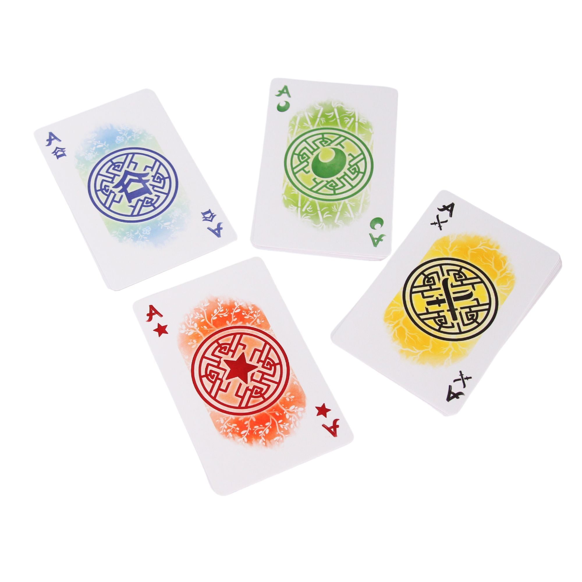 Jeu De Cartes Tichu - Édition Noire Coréenne - Jeu D'équipe Et De Combat Stratégique