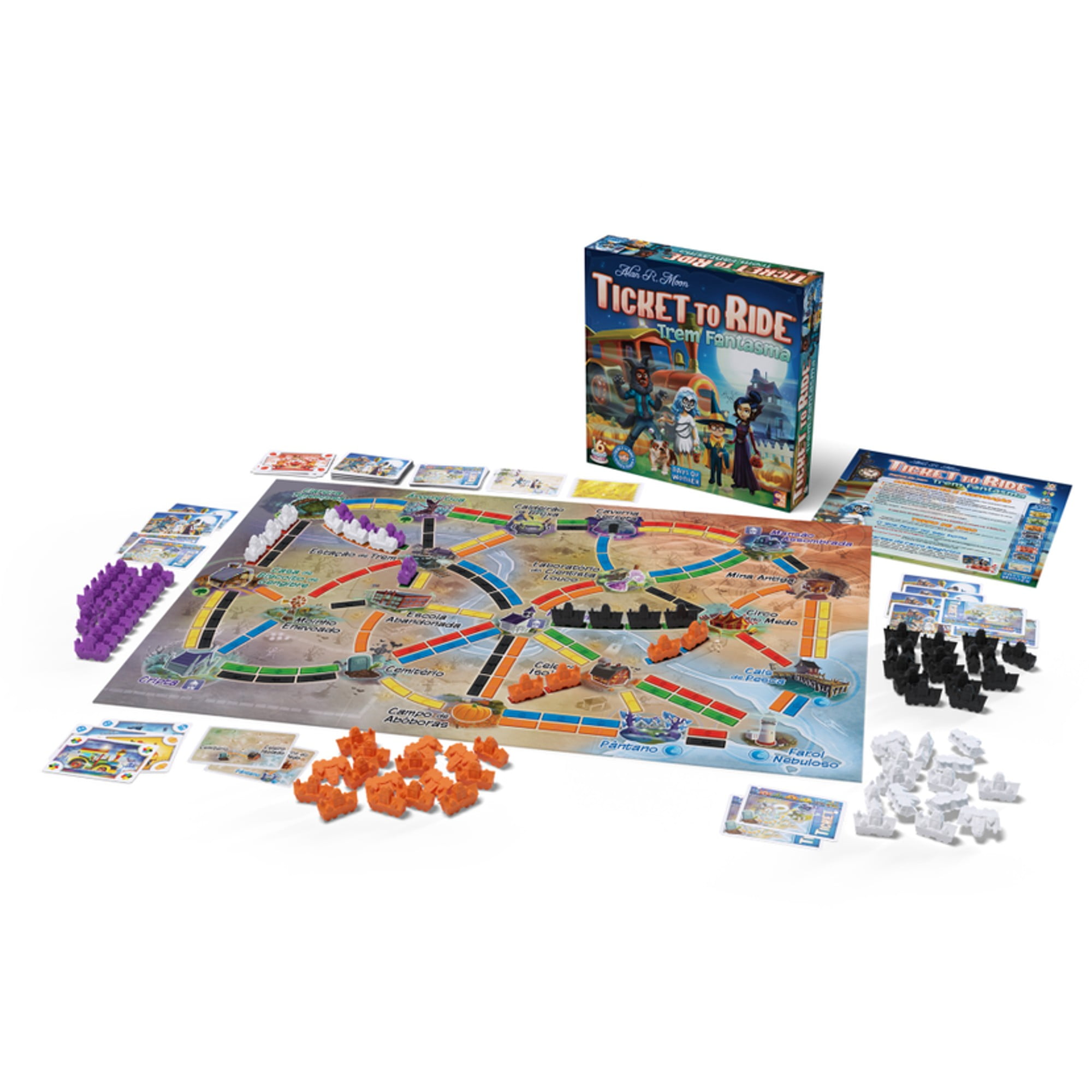 Jogo Ticket to Ride: Trem Fantasma