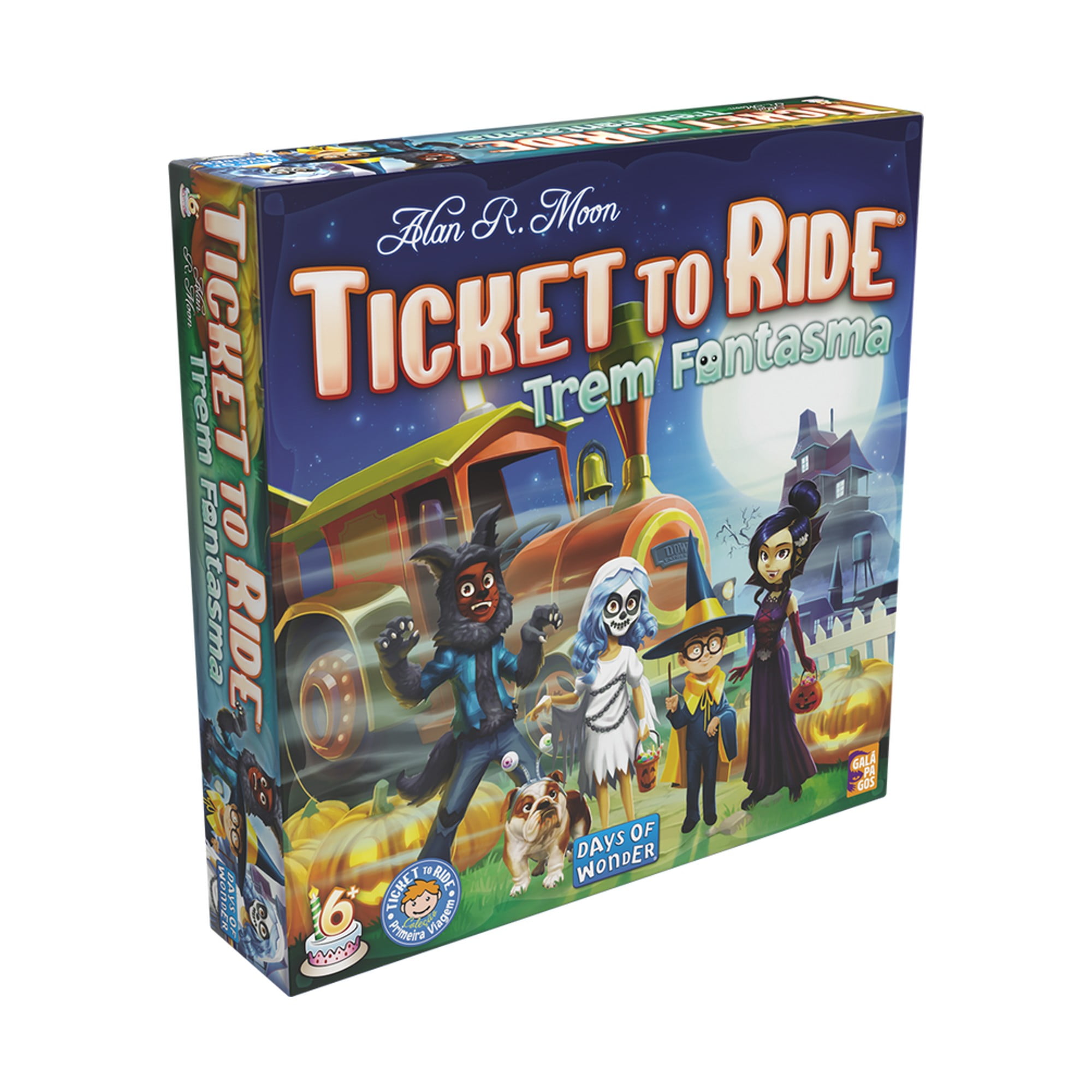 Jogo Ticket to Ride: Trem Fantasma