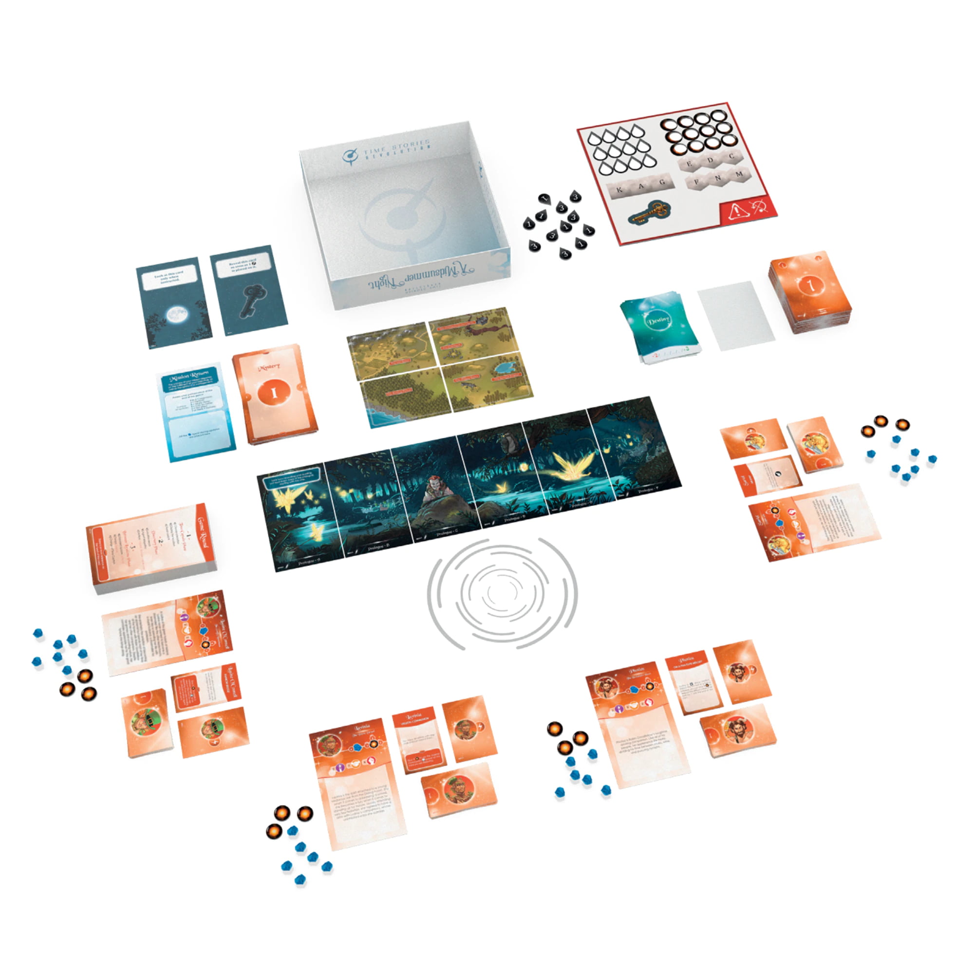 Time Stories Revolution A Midsummer Night Jogo de Tabuleiro