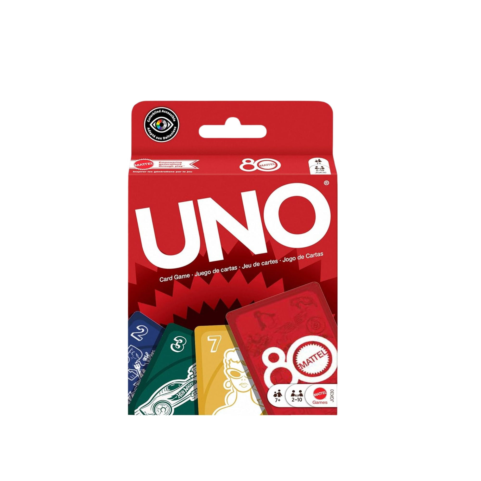 Jogo Uno - Aniversário 80 anos