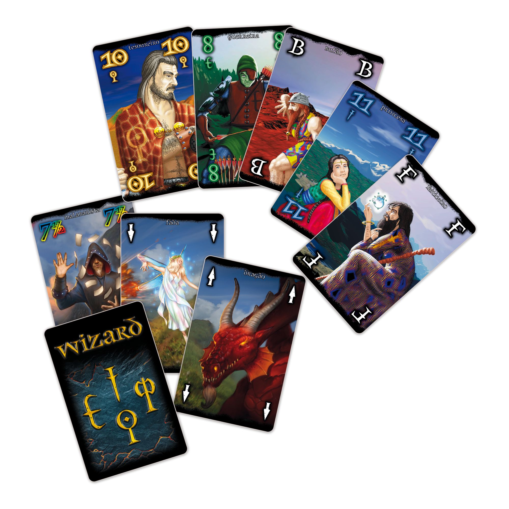 Wizard Jogo de Cartas PaperGames J070