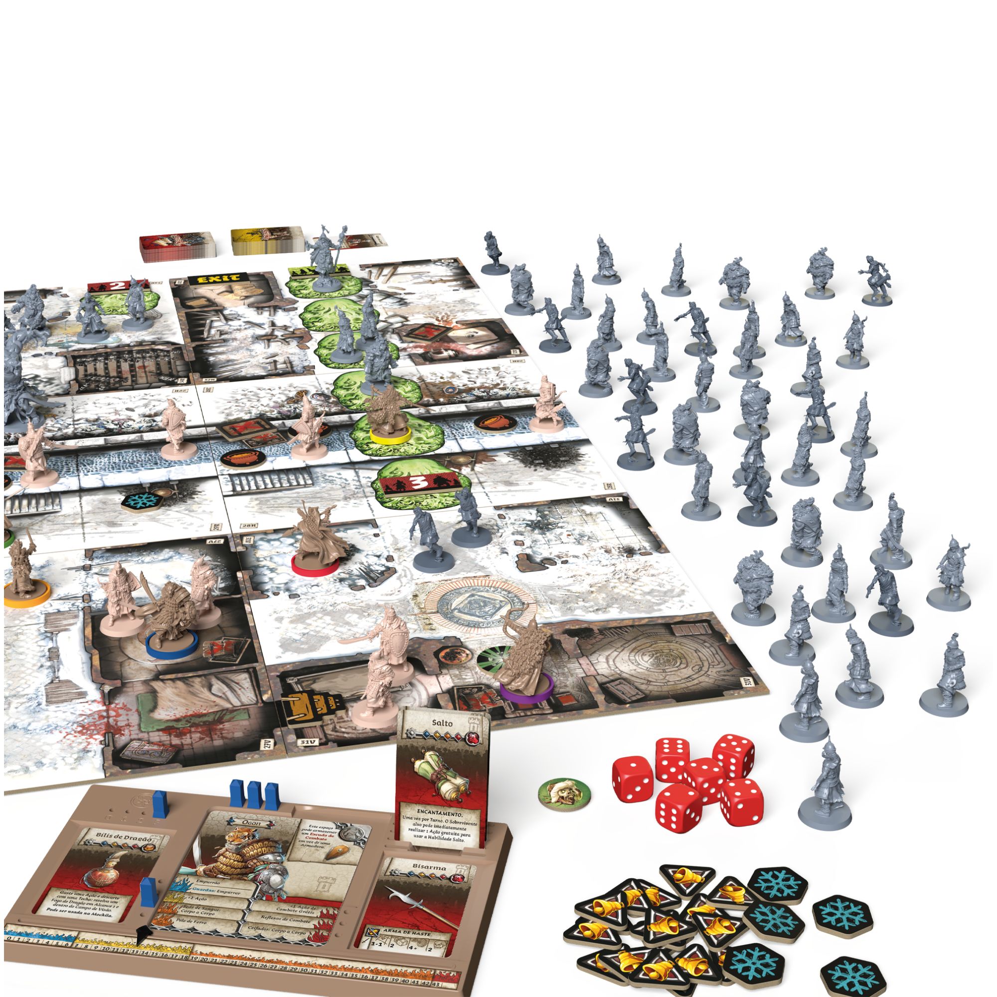 Jogo Zombicide : White Death - Bravo Jogos