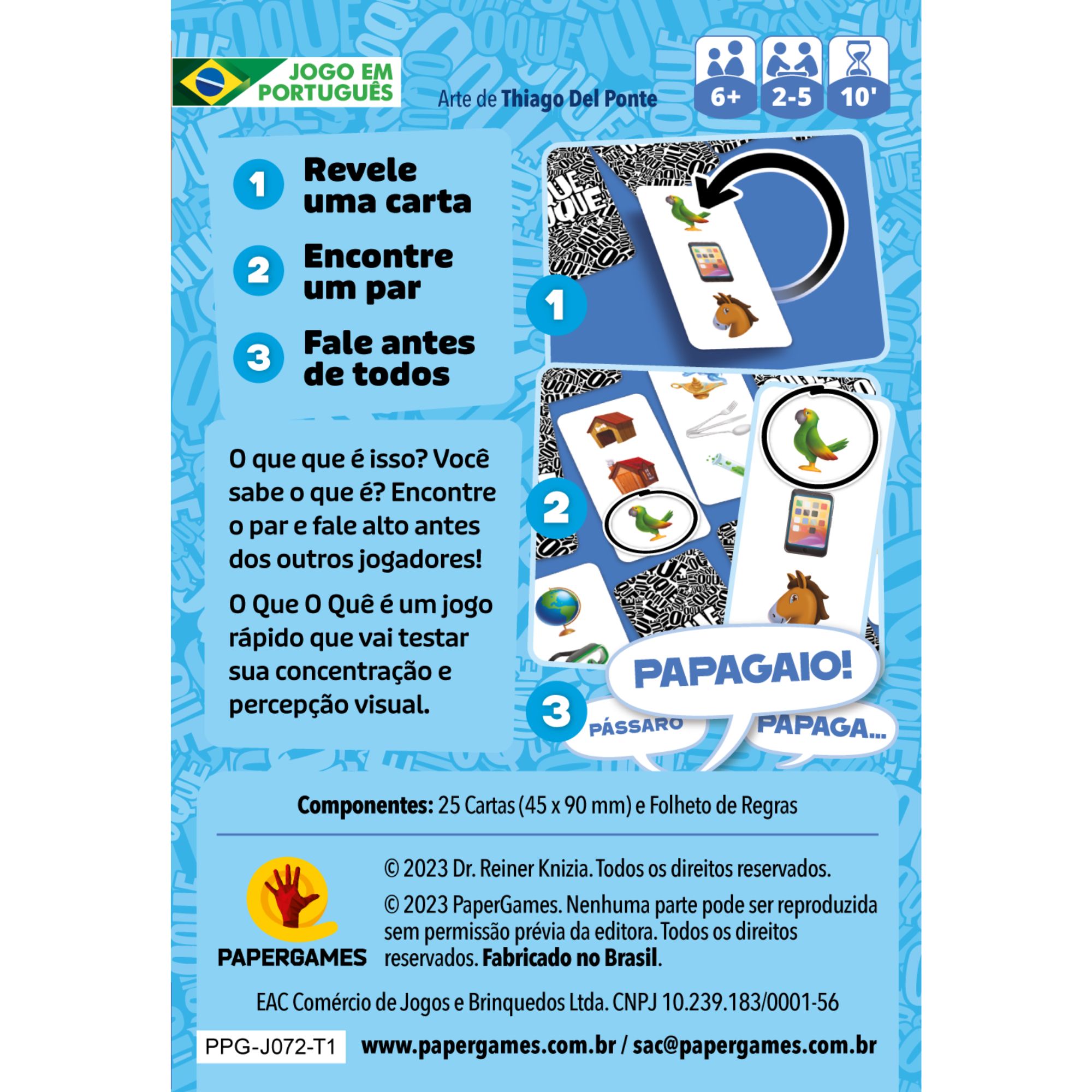 Entre Linhas Jogo de Cartas Paper Games