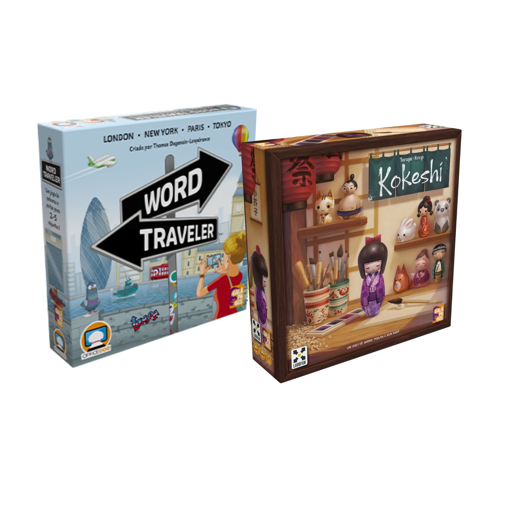 Kokeshi + Word Traveler