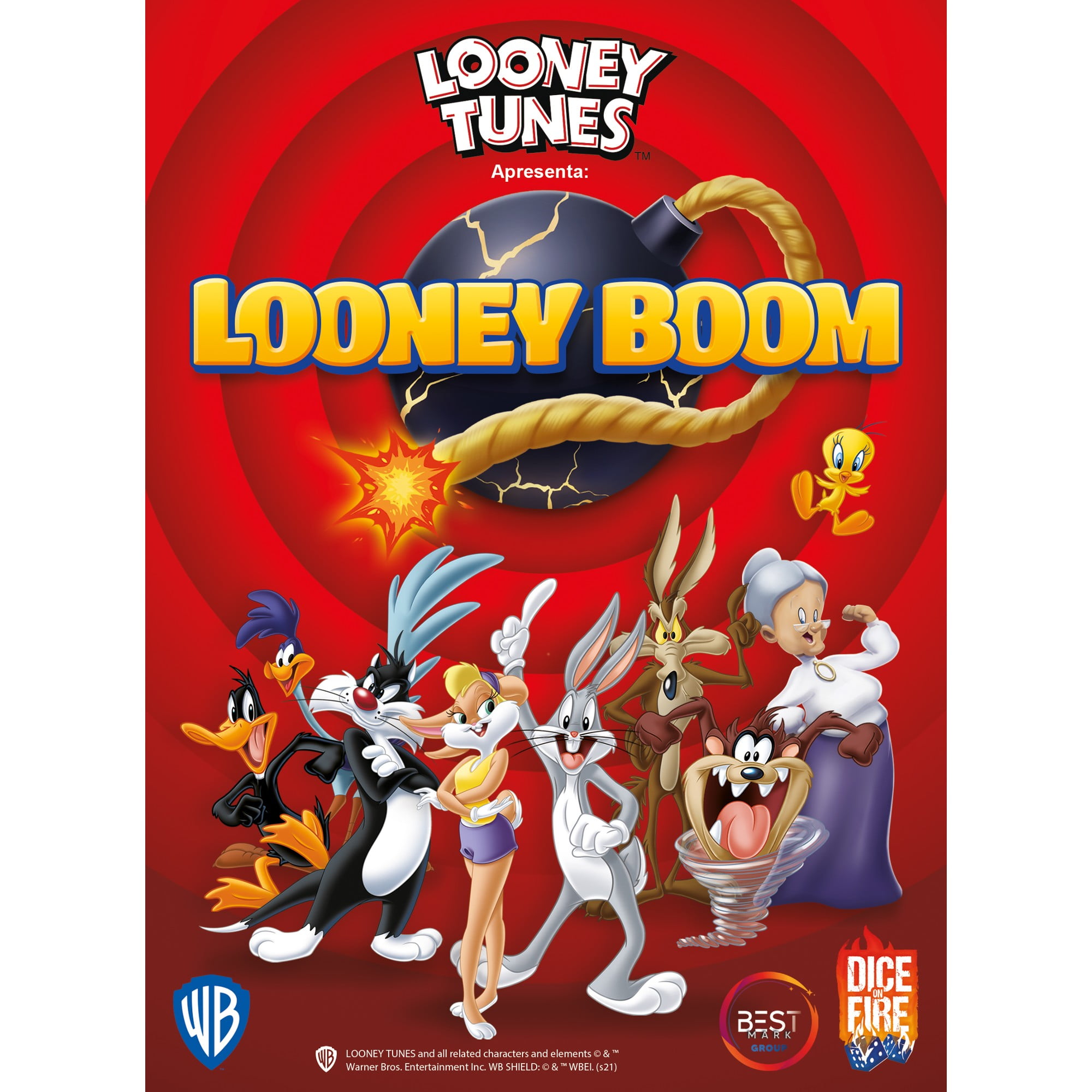 Jogo Tabuleiro - Looney Tunes