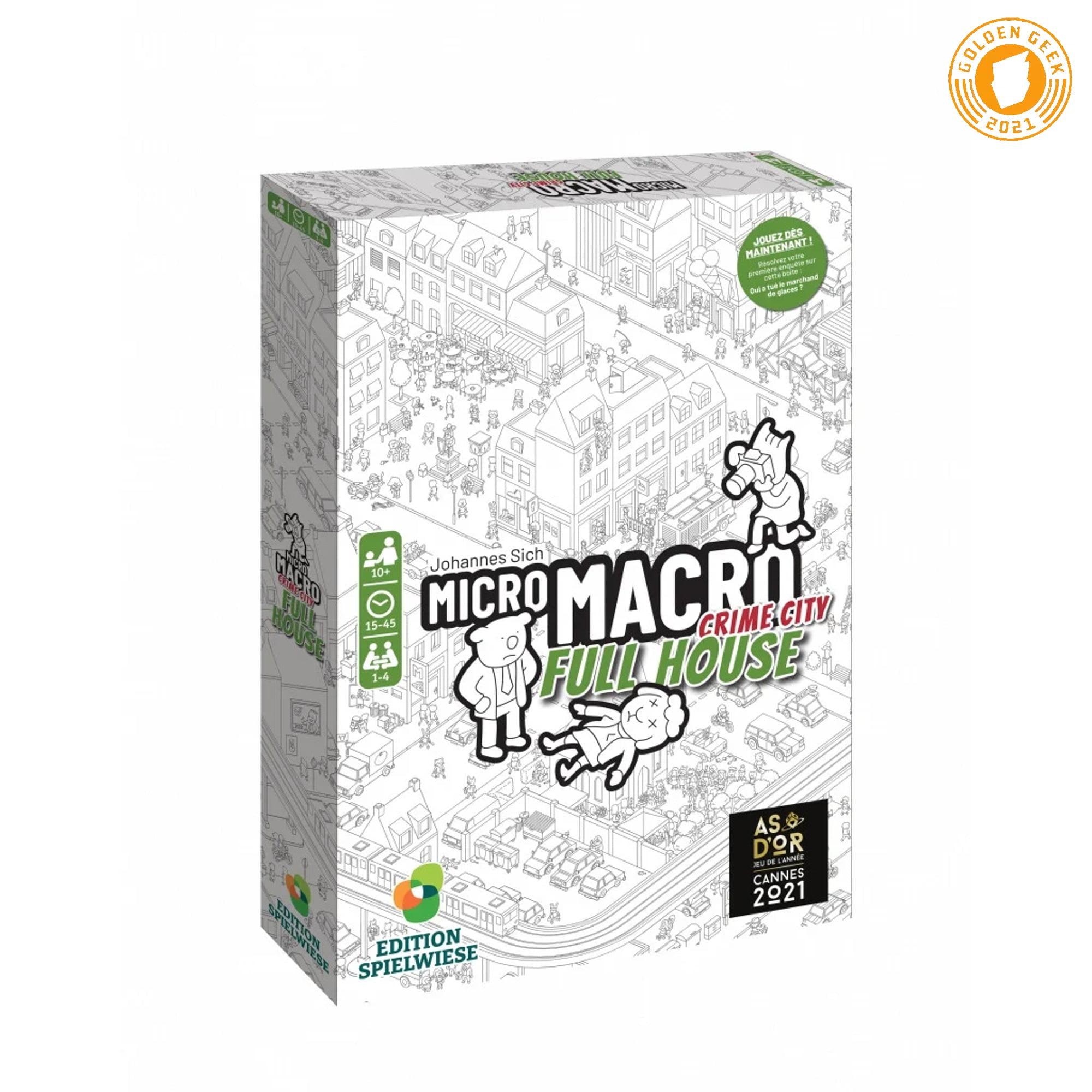 MicroMacro: A Cidade do Crime - Full House Jogos de Tabuleiro