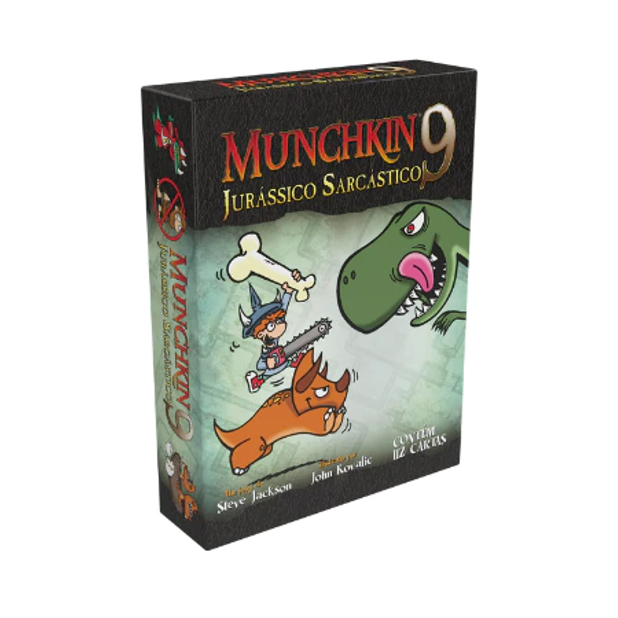 Expansão Munchkin 9 Jurássico Sarcástico 