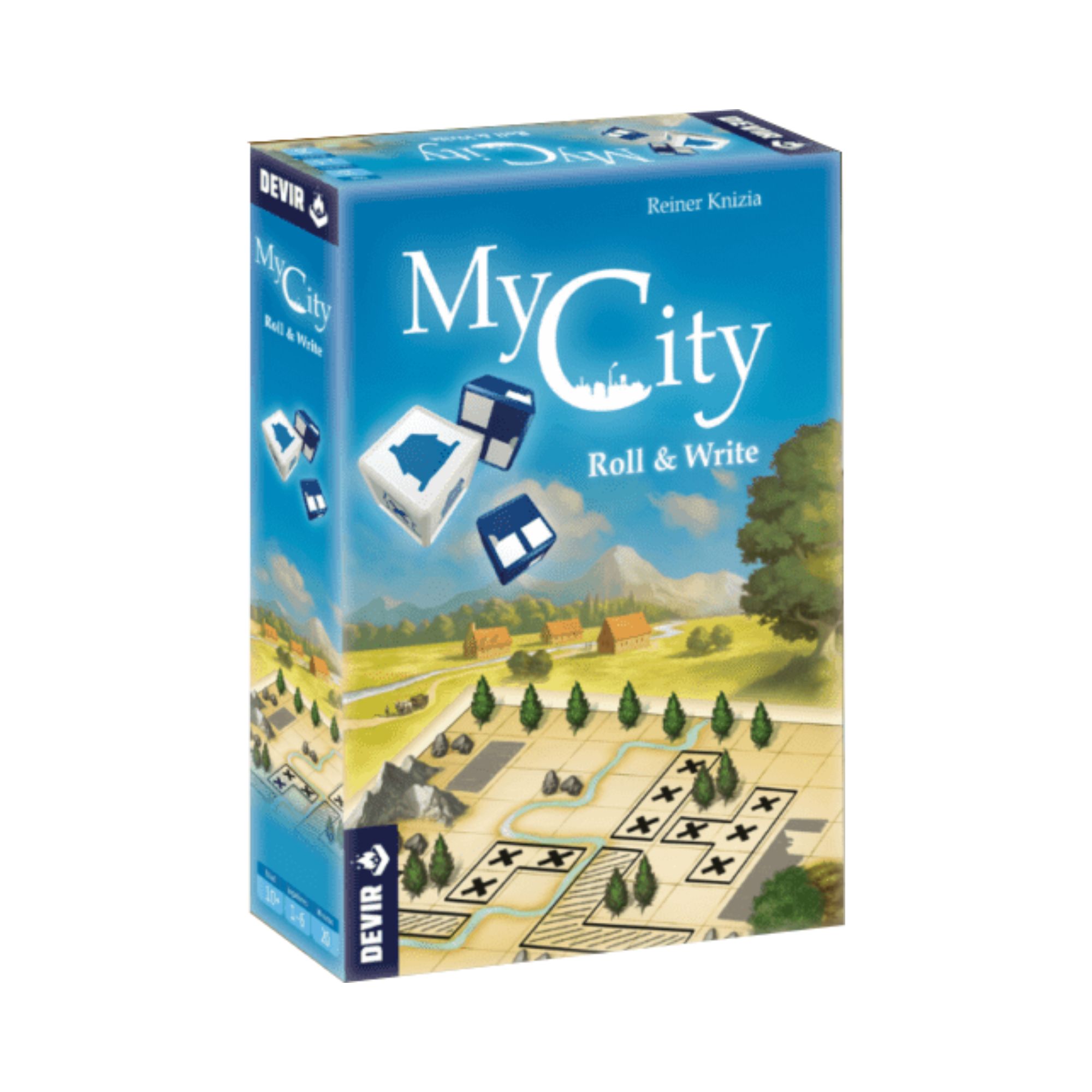 Jogo My City Roll and Write