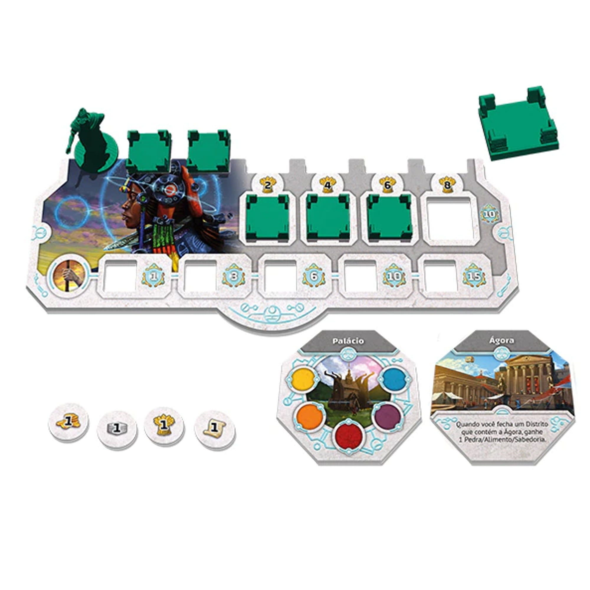 Origins: Primeiros Construtores board game