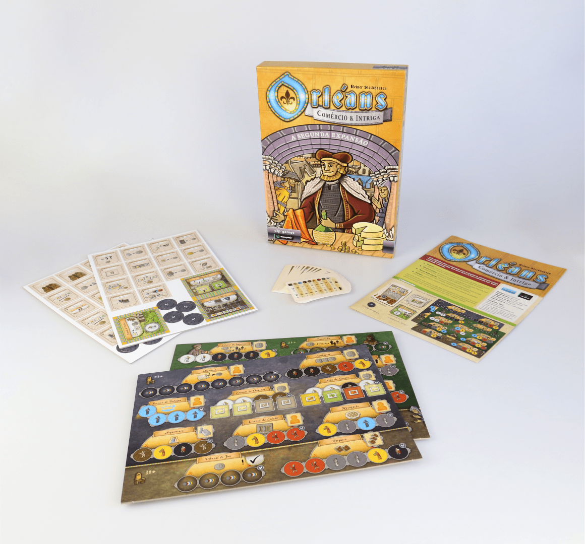 Orleans - Jogo de Tabuleiro (Boardgame) - Meeple Br