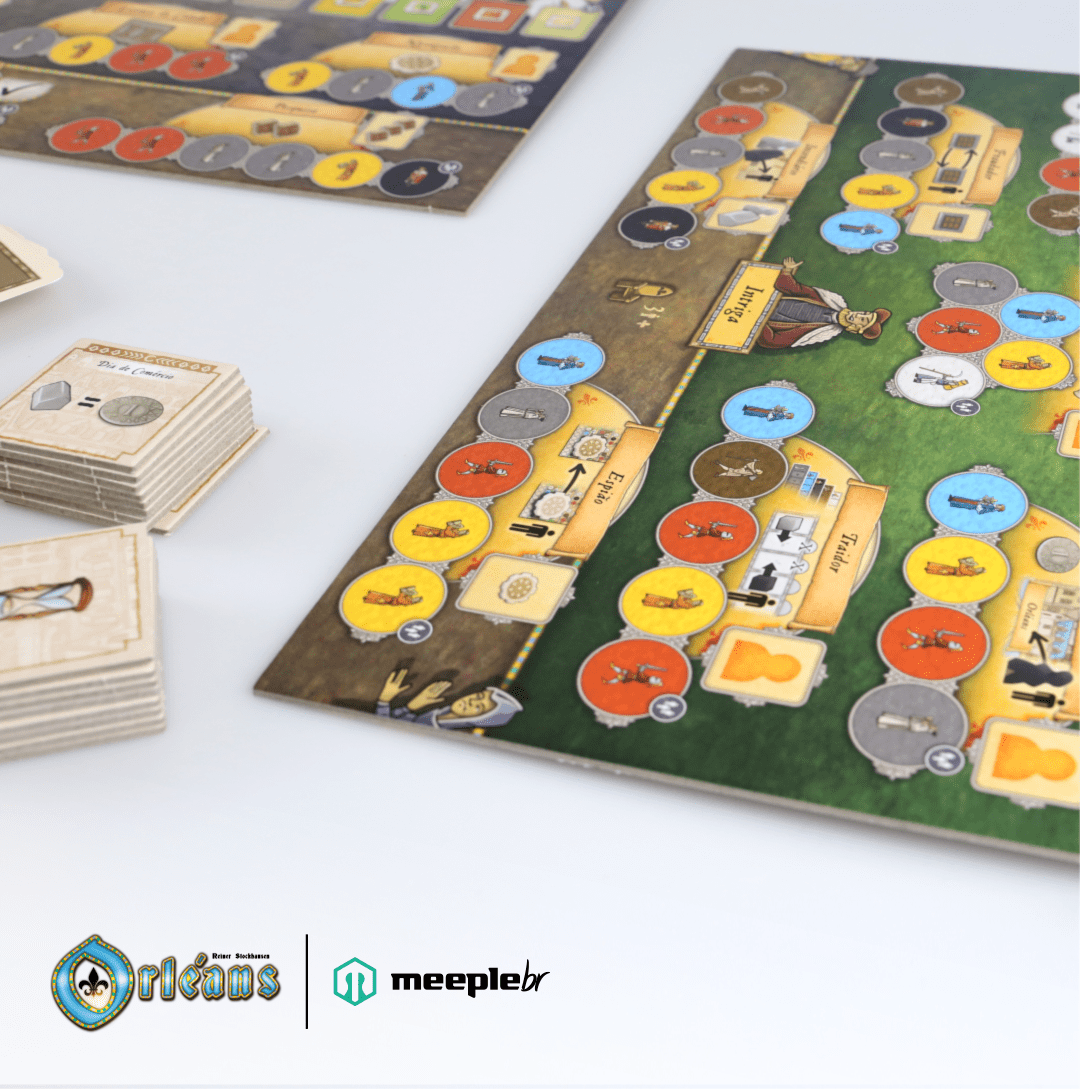 Jogo de Tabuleiro Orleans - meeplebr