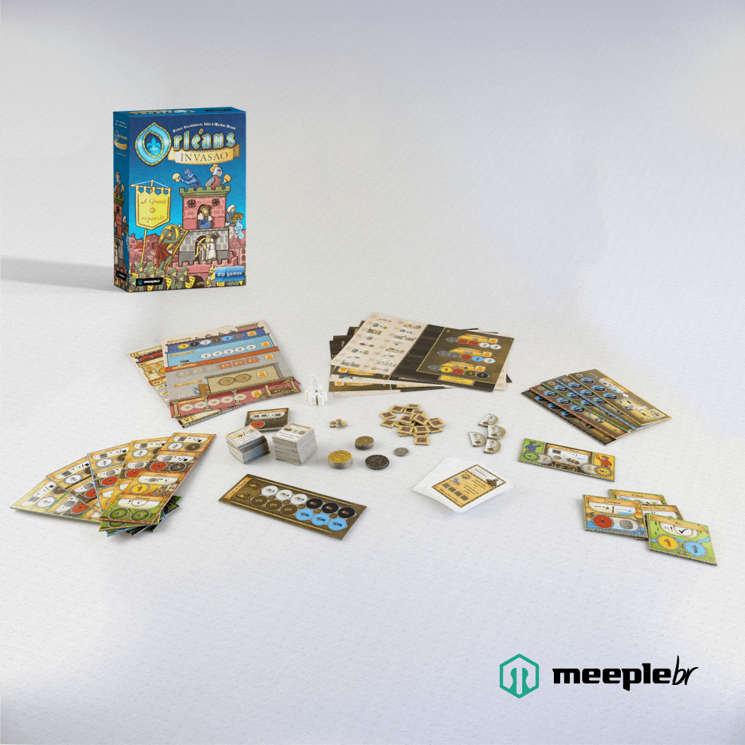 Jogo de Tabuleiro Orleans - meeplebr