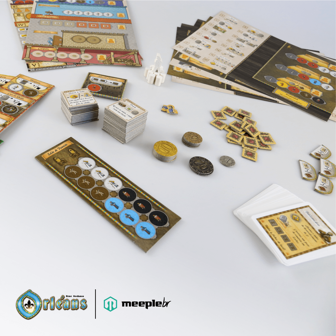 Jogo de Tabuleiro Orleans - meeplebr