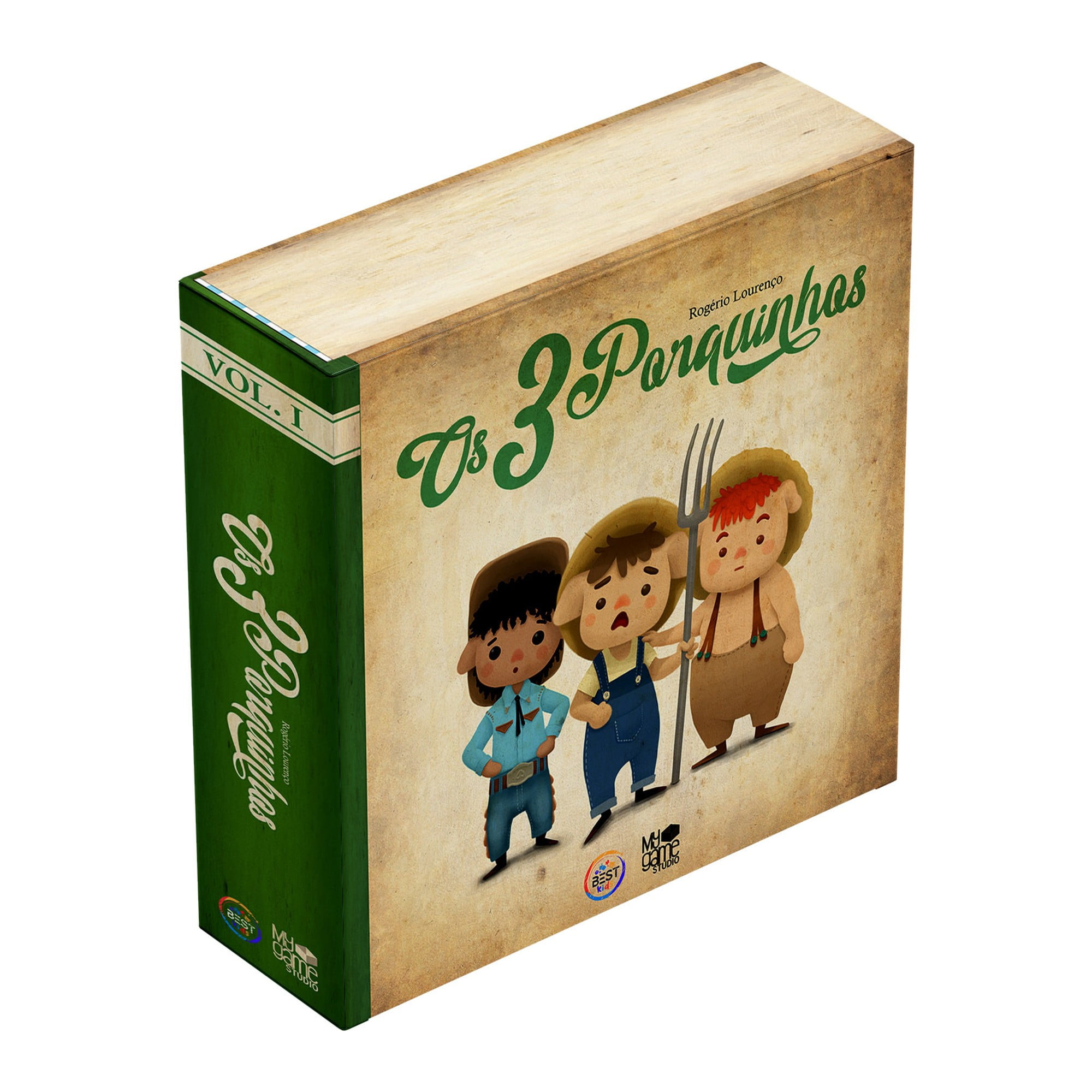 Os 3 Porquinhos board game