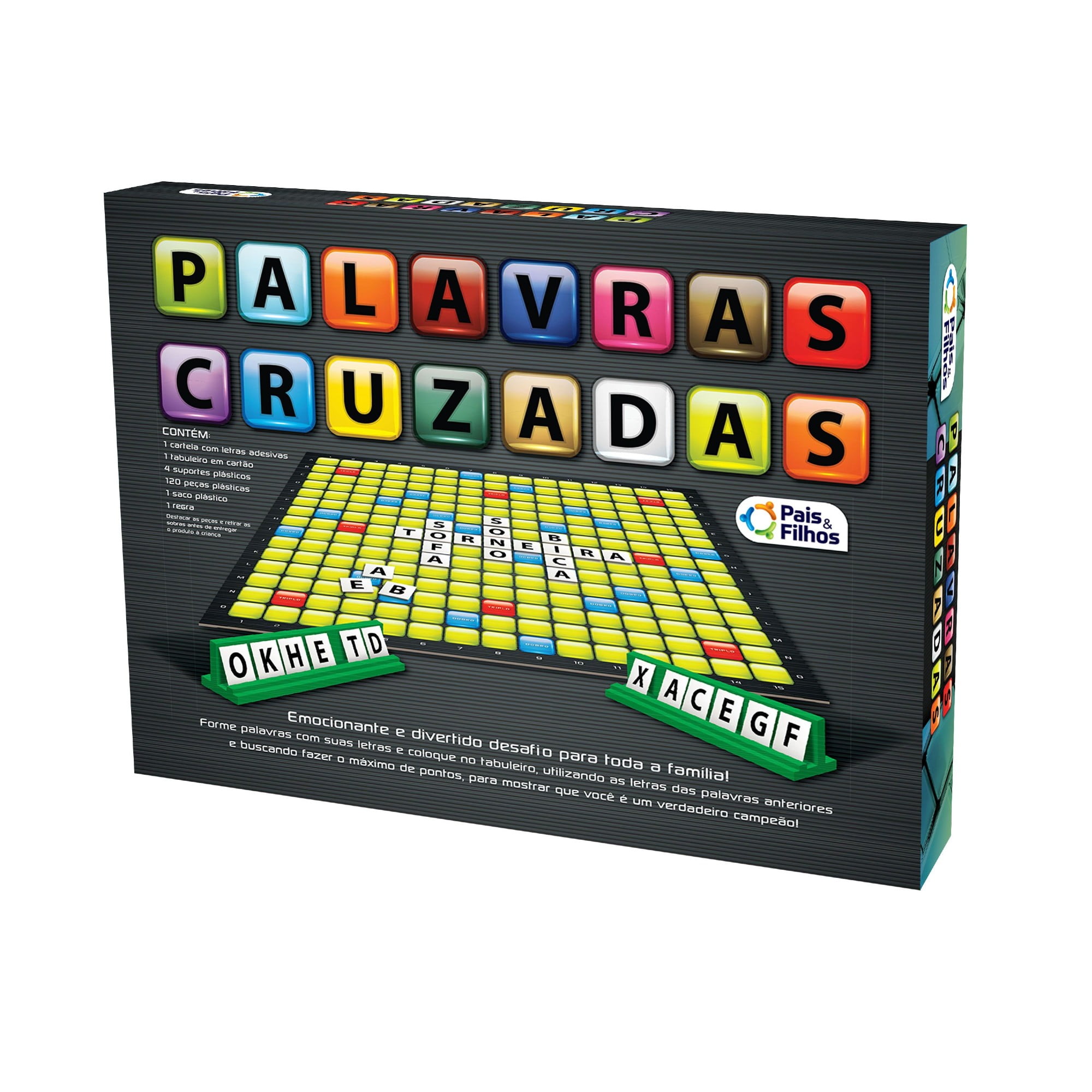 Jogo Palavras Cruzadas Estrela Jogos