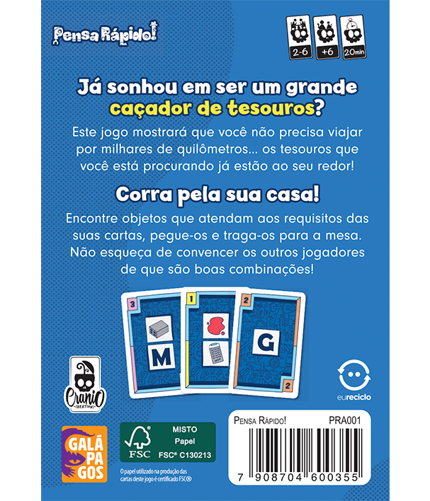 Jogos de carta - Casa do Brinquedo® Melhores Preços e Entrega Rápida