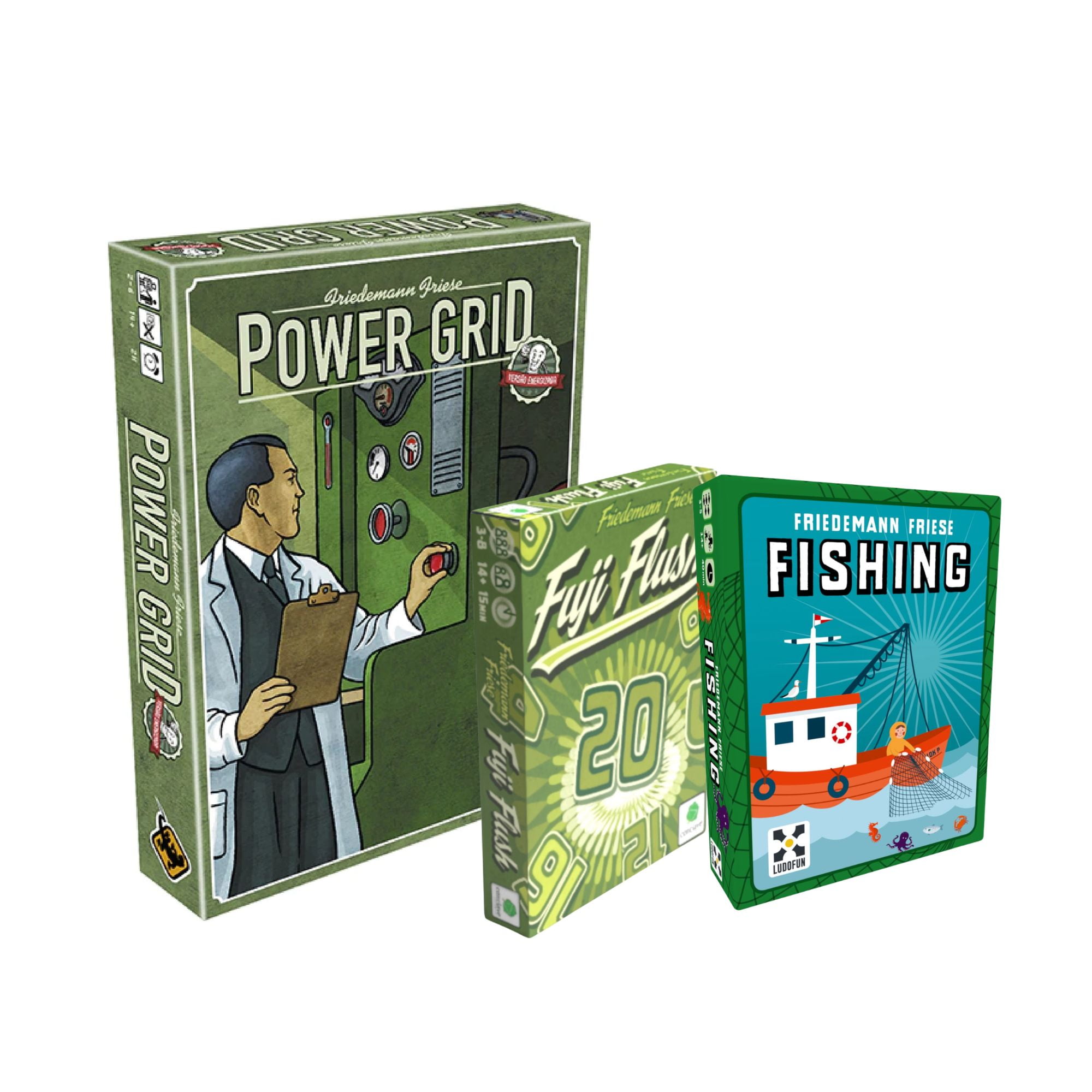 Power Grid + Fuji Flush + Fishing