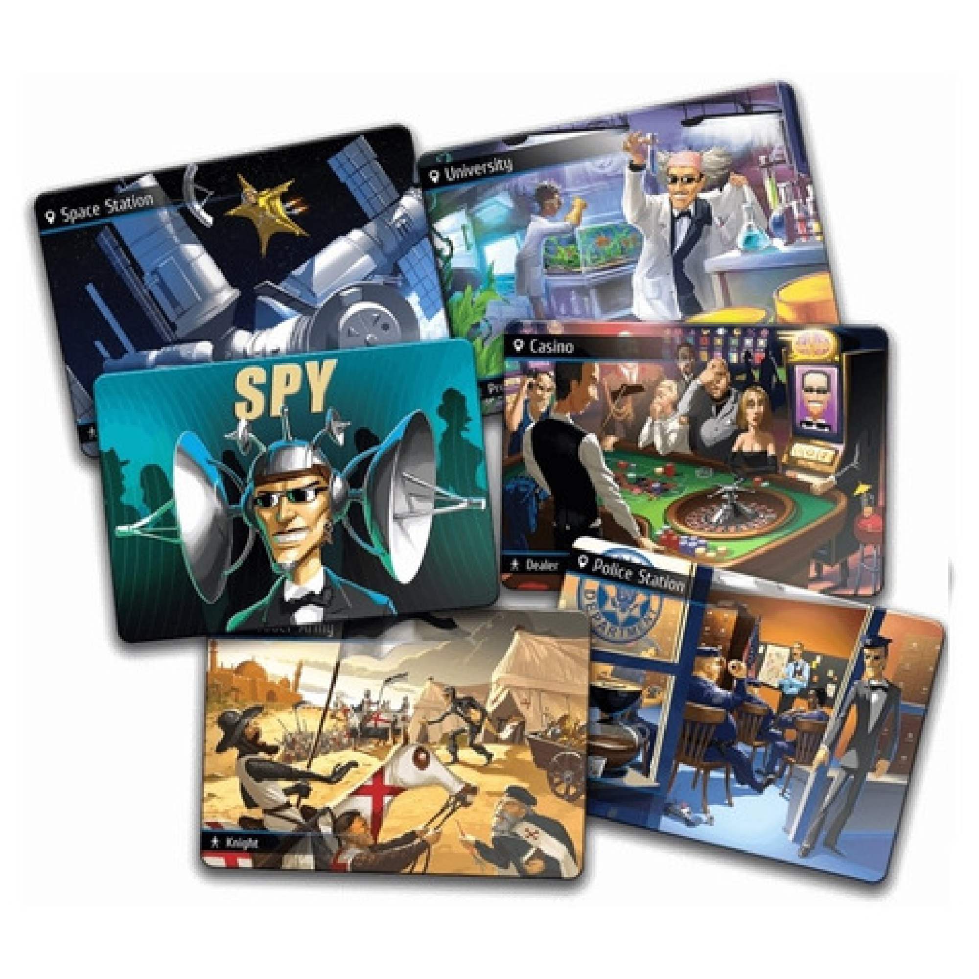 Spyfall - Board Game - Papergames em Promoção na Americanas