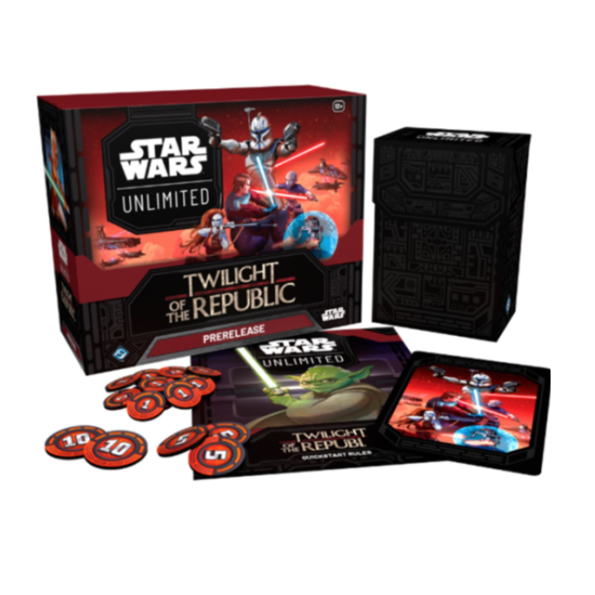 Star Wars: Unlimited - Pre Release Box: Twilight of the Republic ( Inglês)