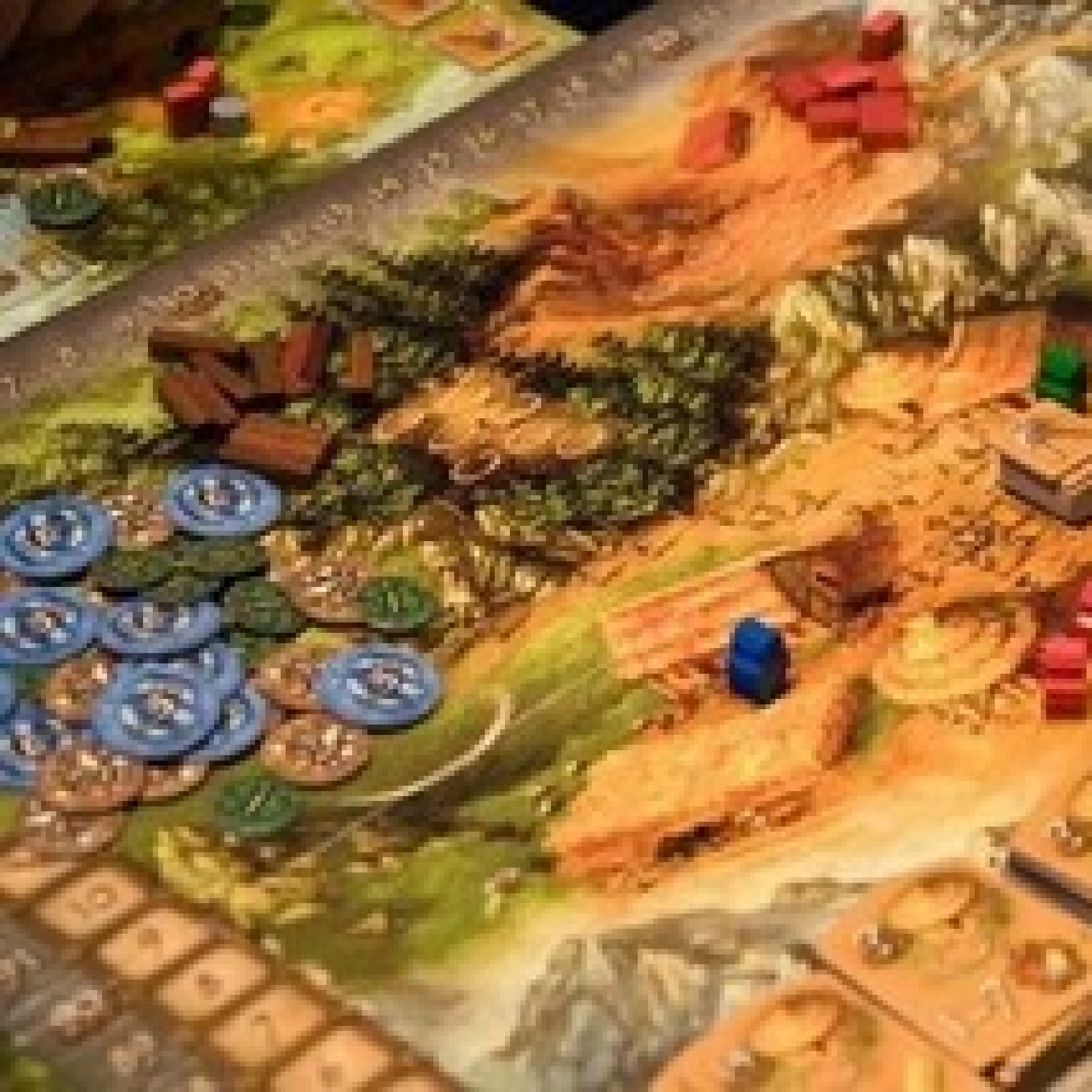 E aí, tem jogo? - A sua página sobre jogos de tabuleiro moderno.:  Carcassonne : Caçadores e Coletores