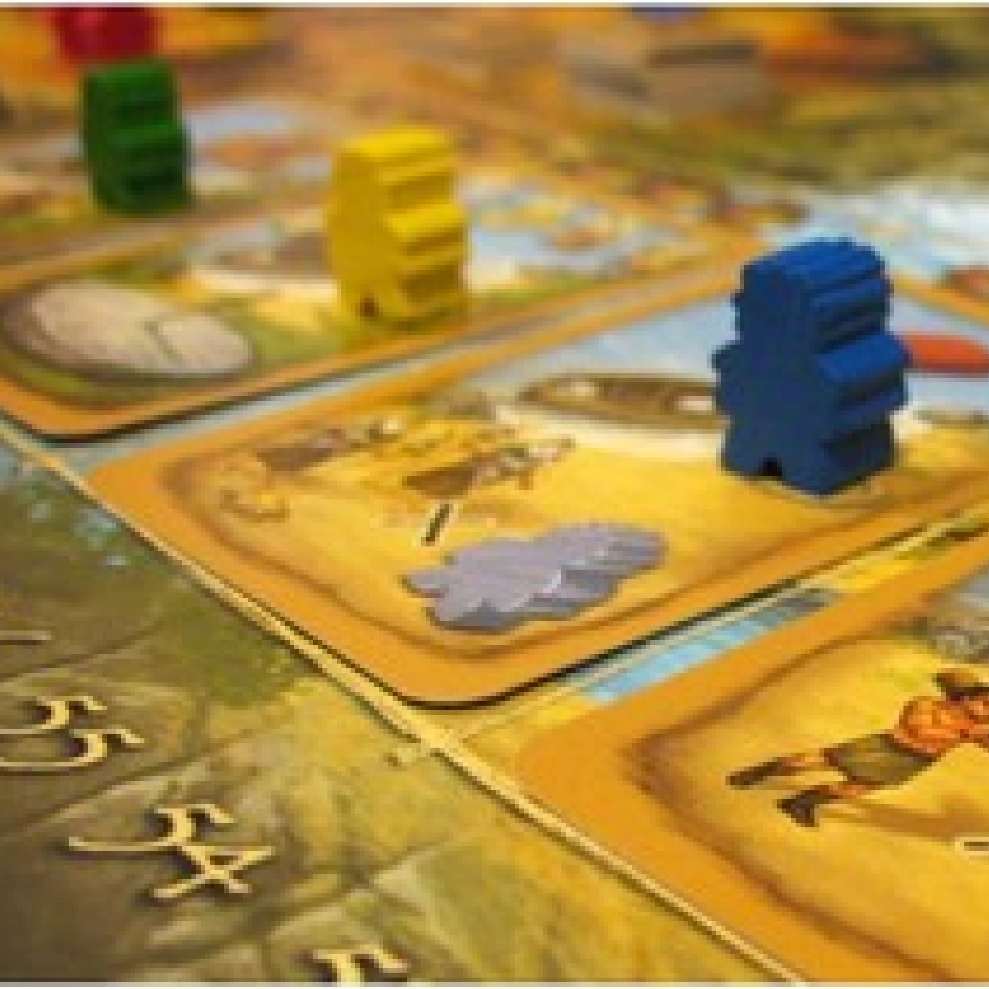 E aí, tem jogo? - A sua página sobre jogos de tabuleiro moderno.:  Carcassonne : Caçadores e Coletores