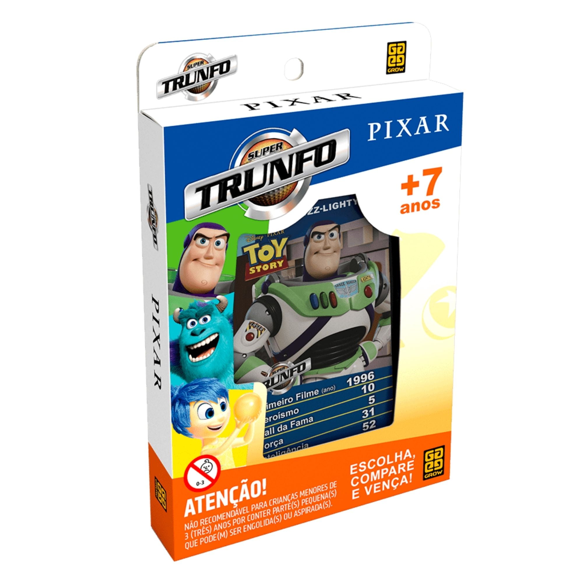 Jogo Super Trunfo Pixar